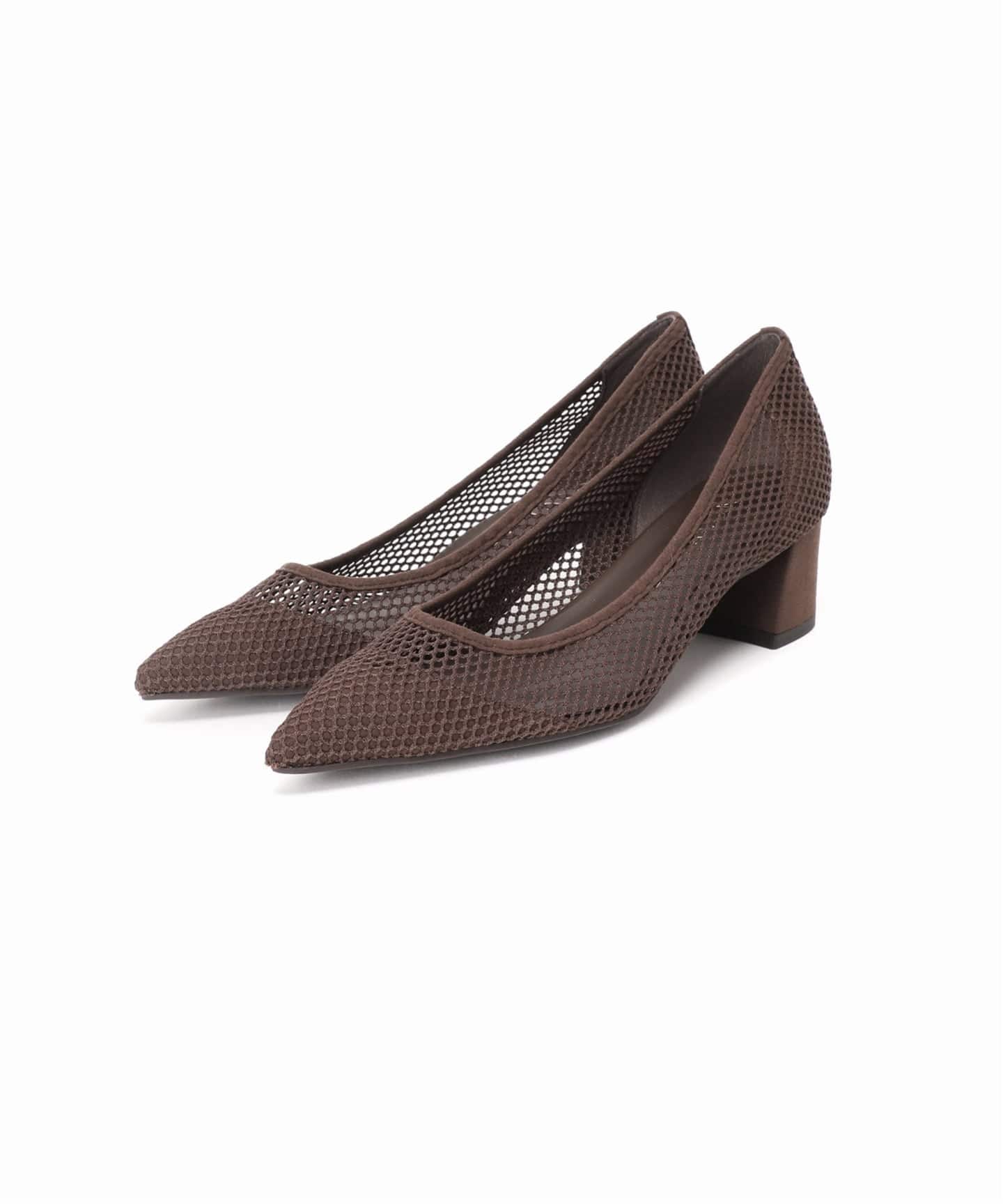 新品　ルタロン　4.5cmポインテッドネットパンプス　ブラック 《追加》4.5cmポインテッドネットパンプス TALON LE タロン ル 靴