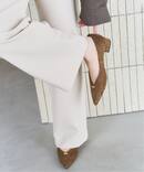 《追加》3cmVカットメタルパンプス