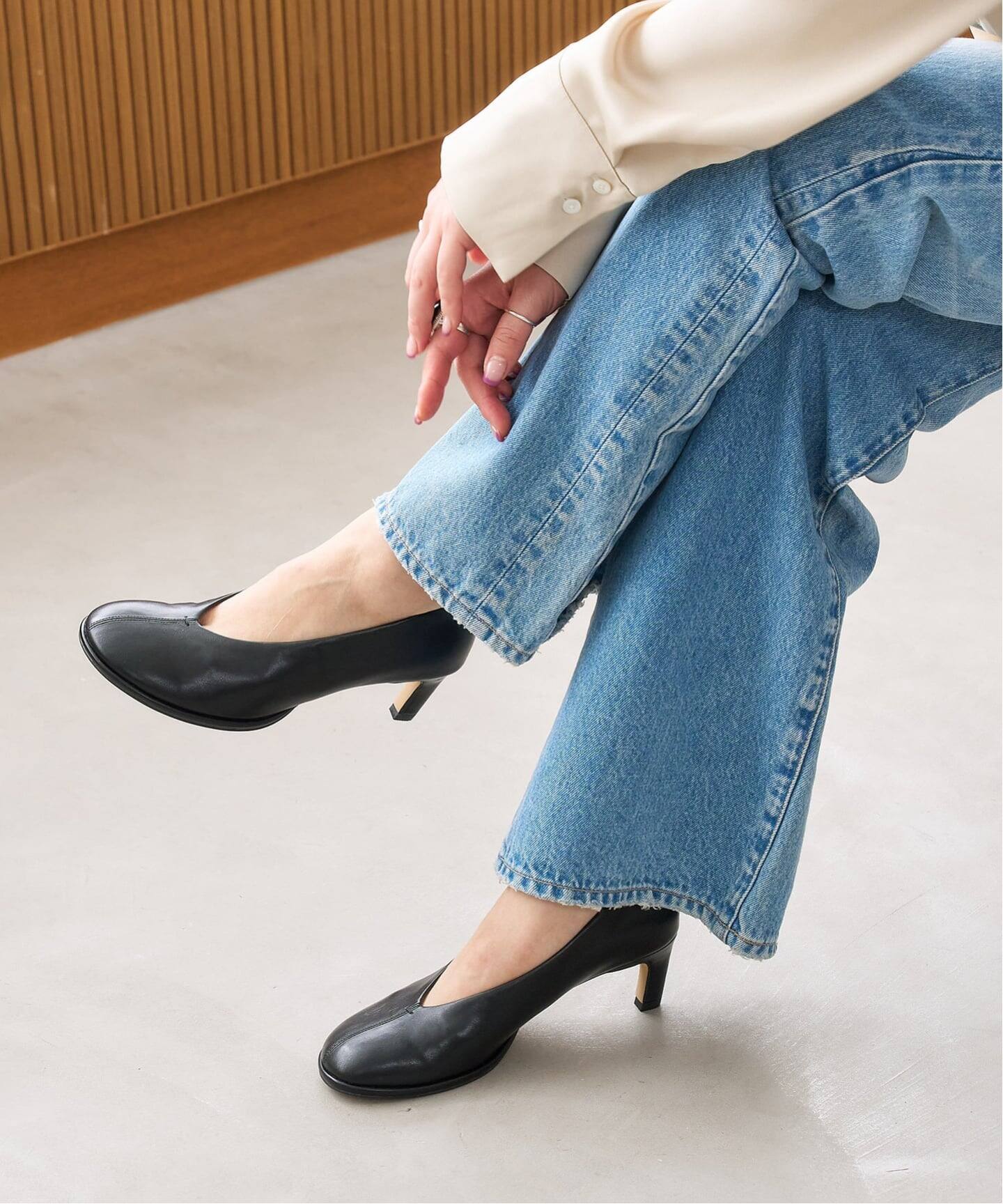 予約》5.5cmオブリークパンプス（パンプス）｜LE TALON（ル タロン）の