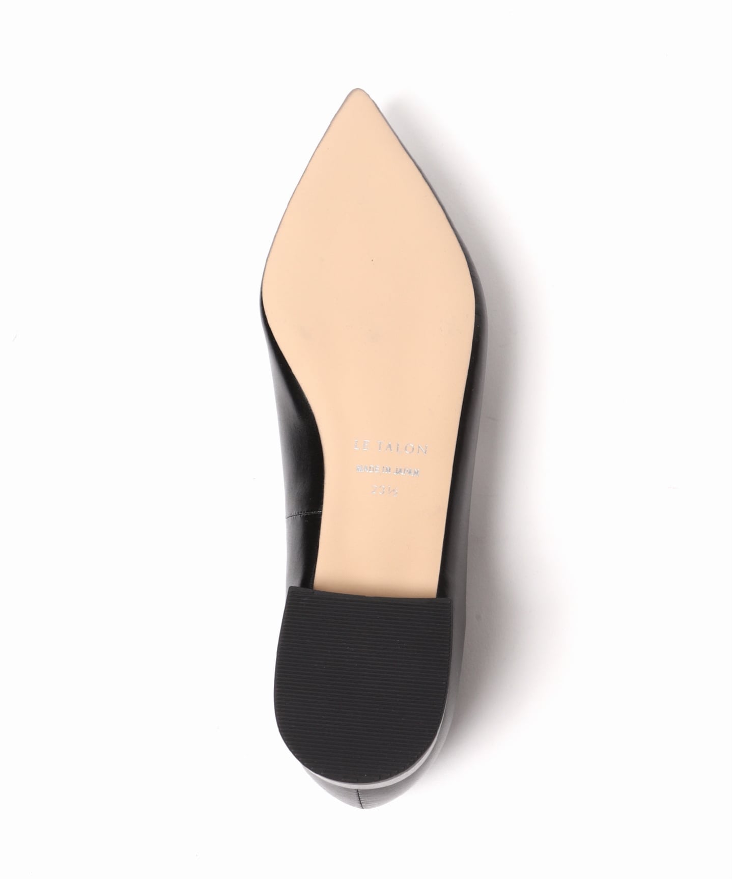 予約》ポインテッドメタルパーツフラット（フラットシューズ）｜LE