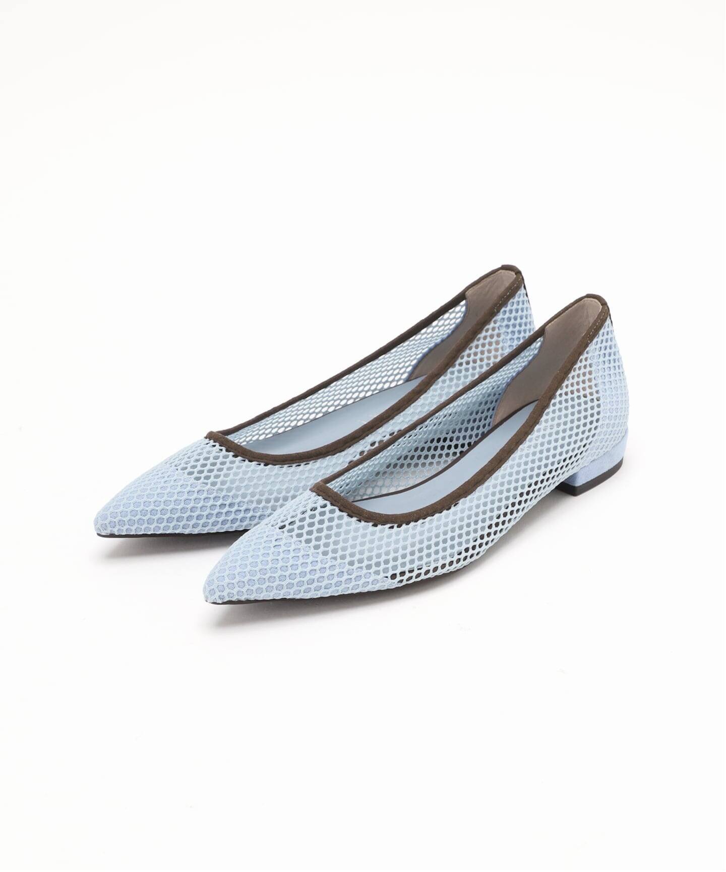 ルタロン　ポインテッド　ネット　フラット 追加予約》ポインテッドネットフラット（フラットシューズ）｜LE TALON