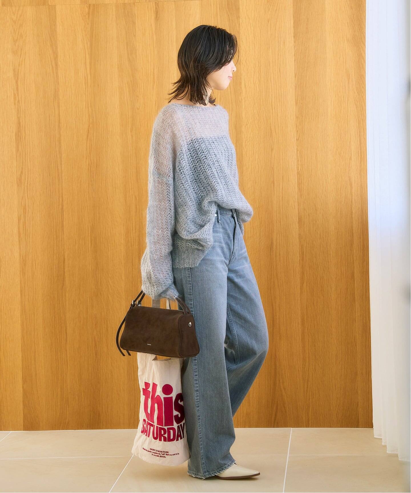 追加》2.5cmスクエアスリットソフトフラット（フラットシューズ）｜LE