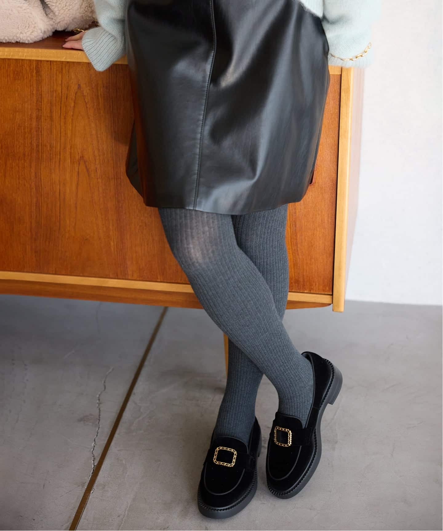 アツゾコチェーンバックルローファー（ローファー）｜LE TALON（ル