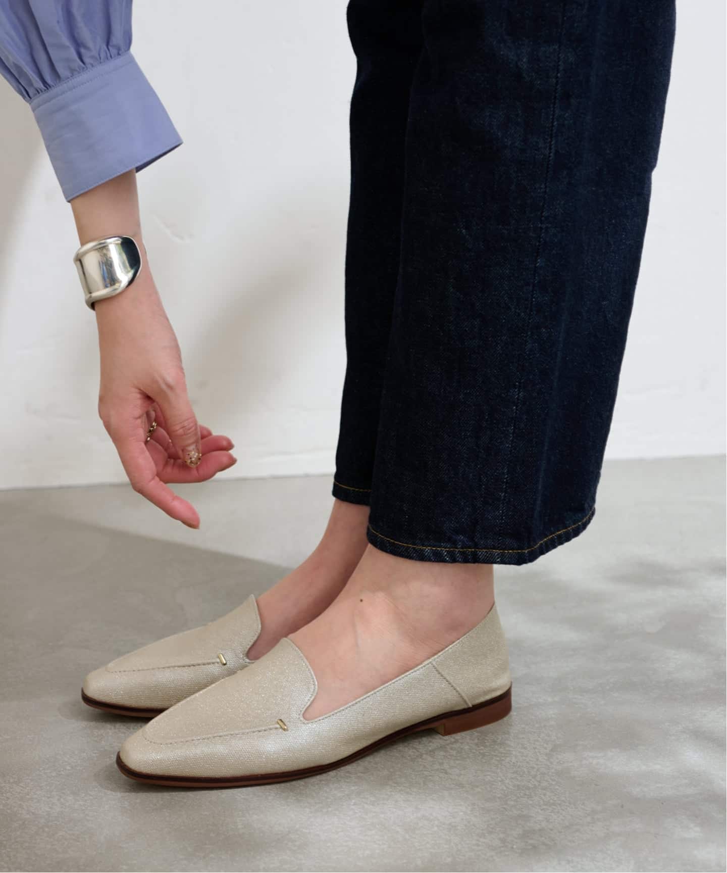 ≪追加≫スクエアステッチソフトローファー（ローファー）｜LE TALON