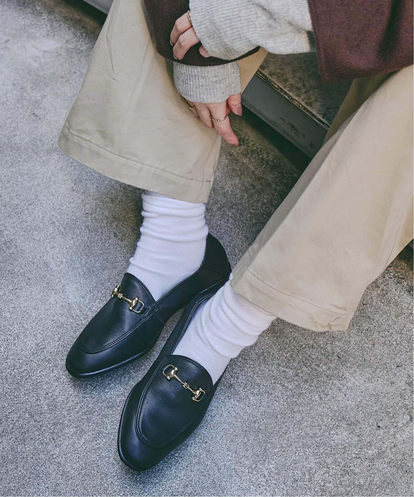 追加》レザービットバブーシュ（ローファー）｜LE TALON（ル タロン