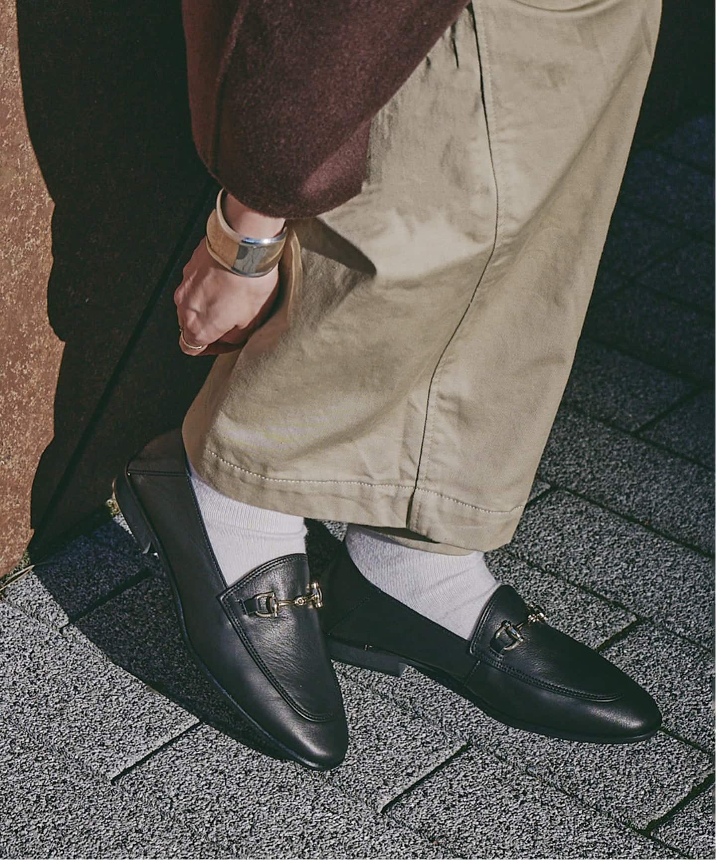 追加》レザービットバブーシュ（ローファー）｜LE TALON（ル タロン