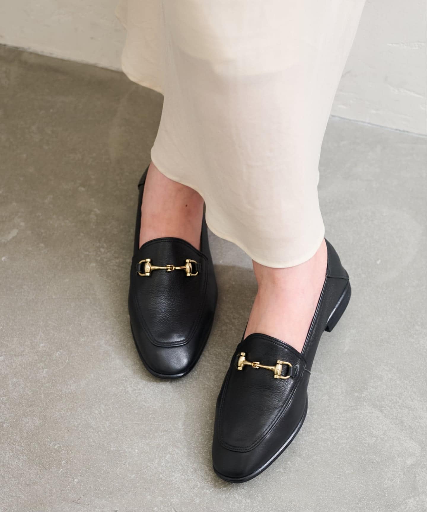 追加》レザービットバブーシュ（ローファー）｜LE TALON（ル タロン