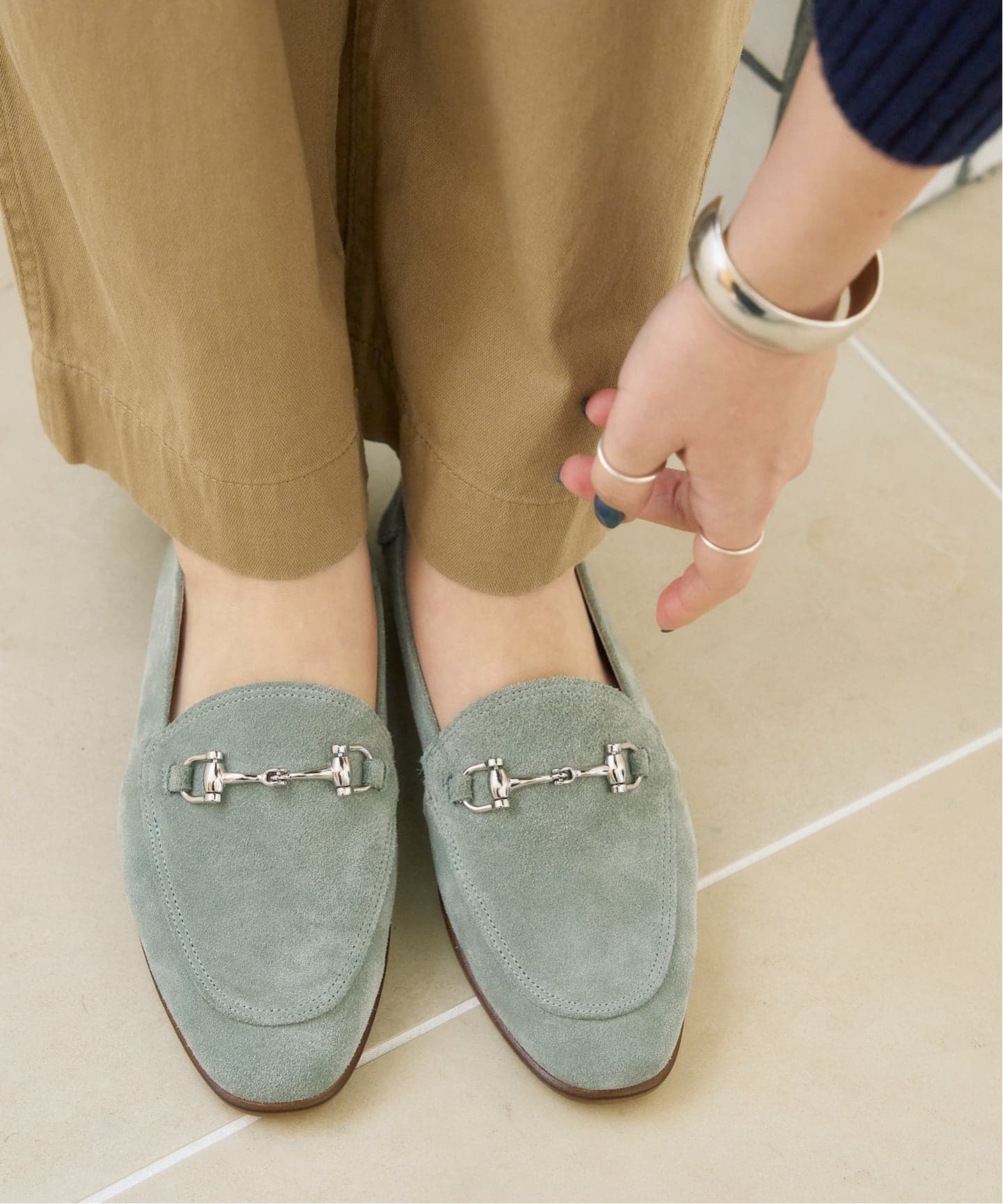 予約》レザービットバブーシュ（ローファー）｜LE TALON（ル タロン