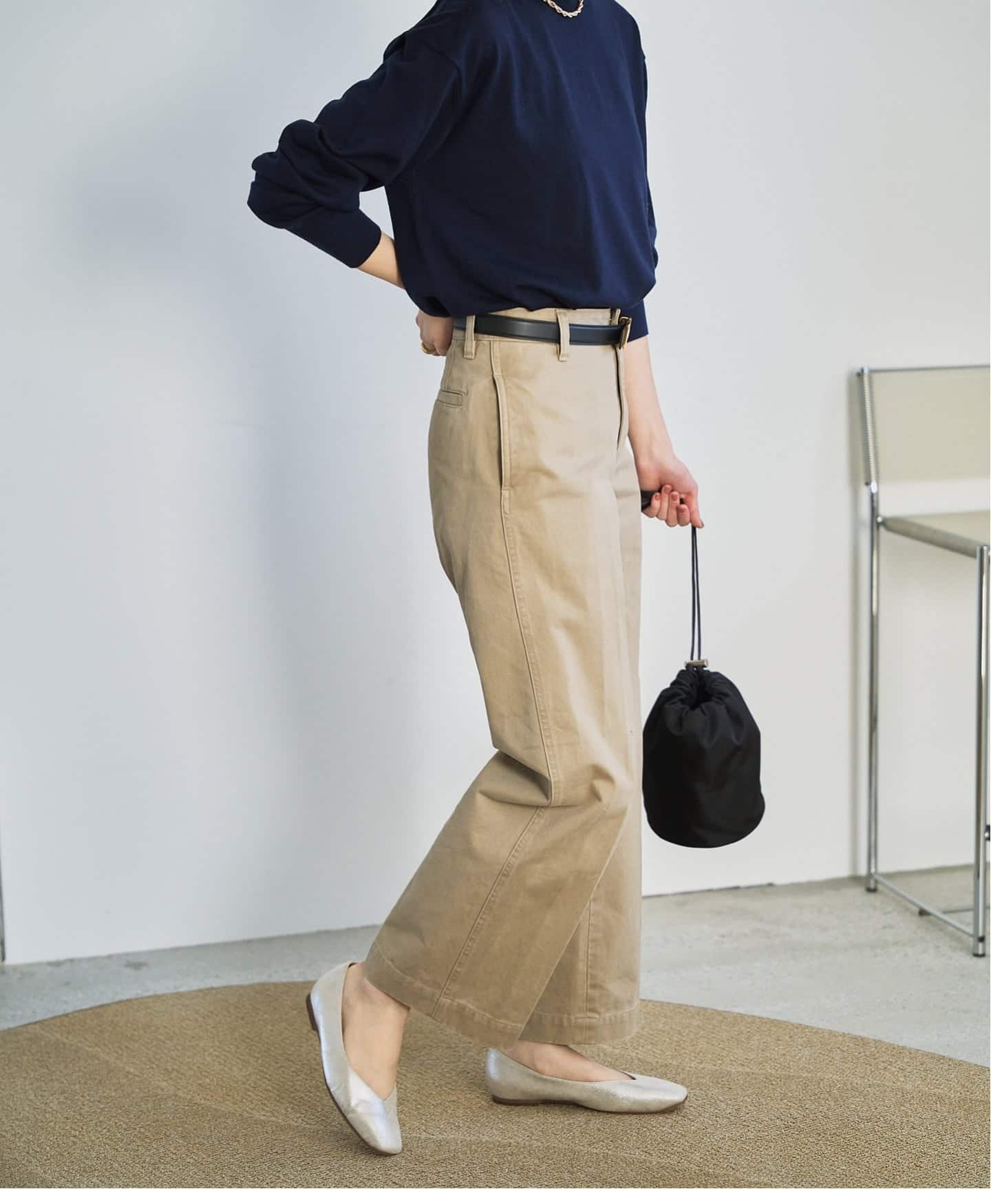 ≪追加≫スクエアVカットフラット（フラットシューズ）｜LE TALON（ル