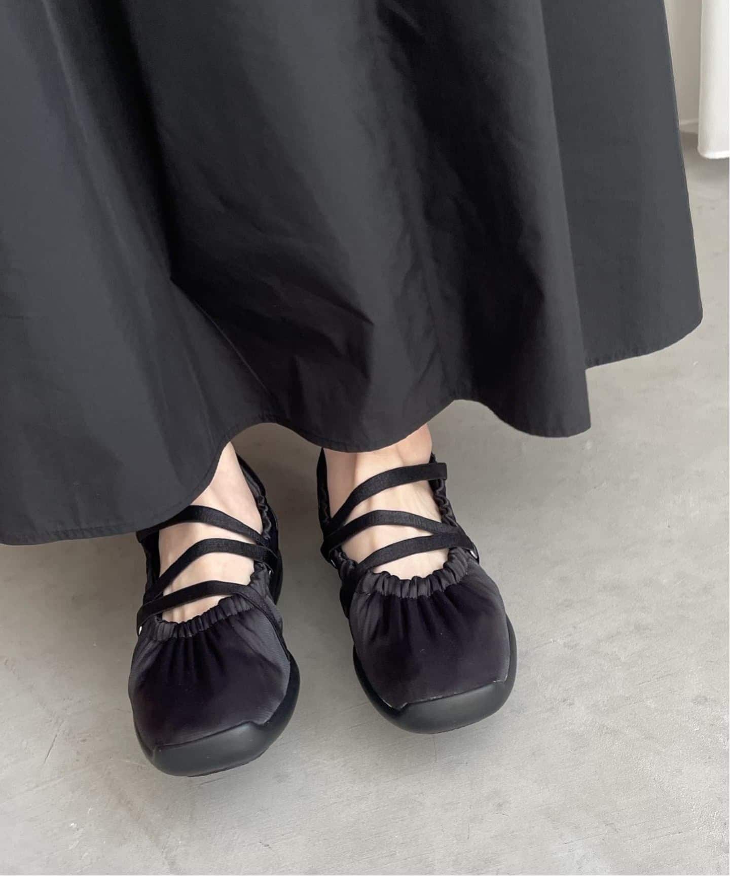 追加》Lエラスティックスニーカー（スニーカー）｜LE TALON（ル タロン