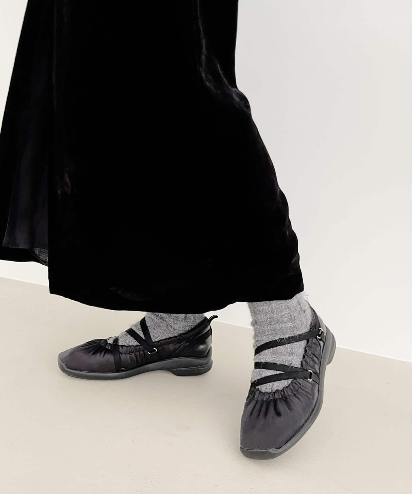 追加》Lエラスティックスニーカー（スニーカー）｜LE TALON（ル タロン