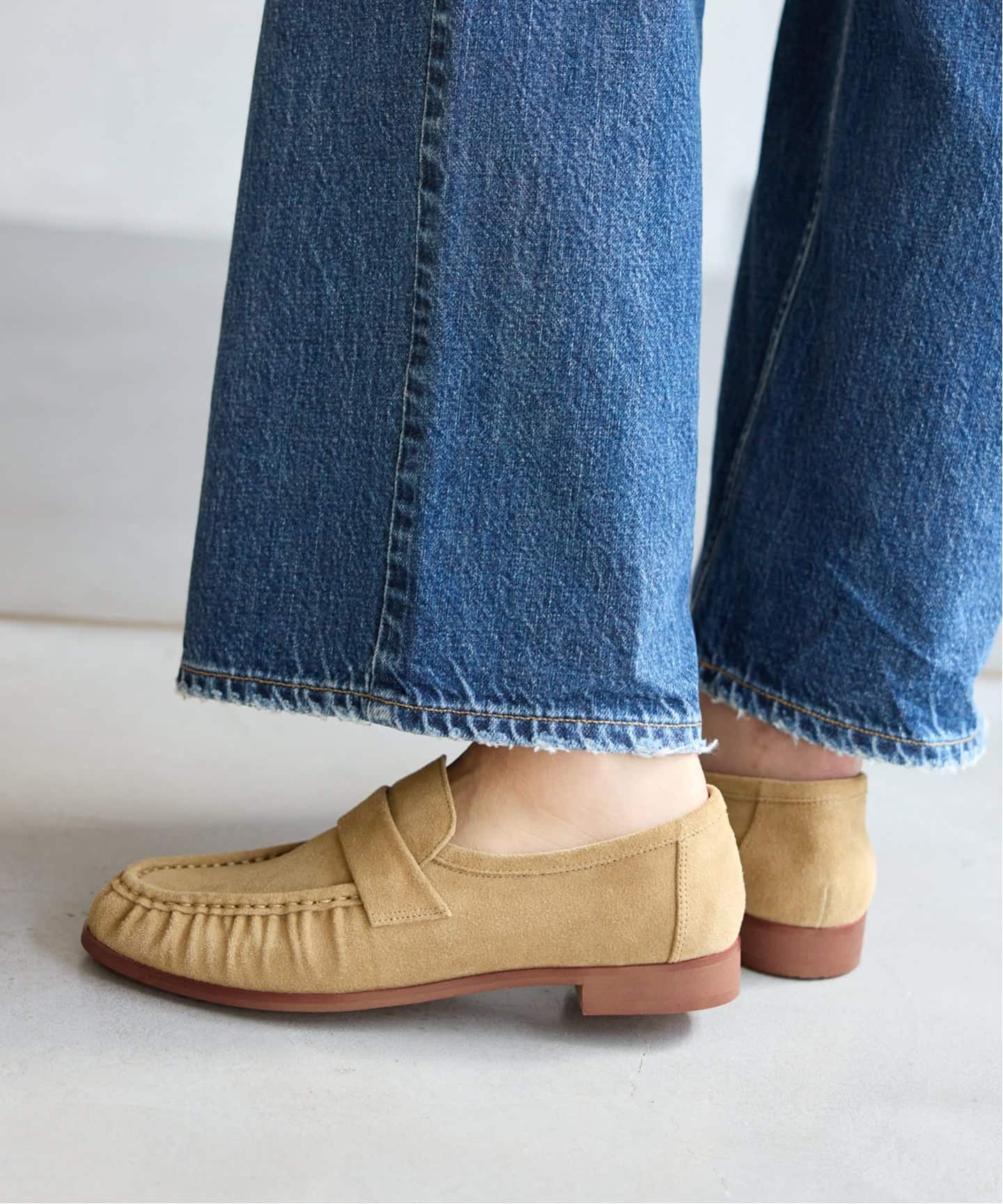 ギャザーローファー レザーギャザーローファー（ローファー）｜LE TALON（ル タロン）の