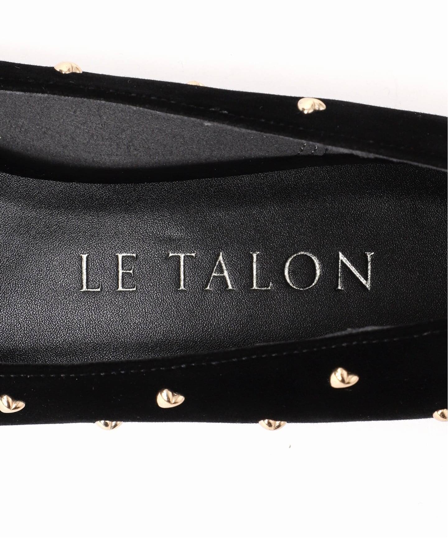 ポインテッドハートスタッズフラット（フラットシューズ）｜LE TALON