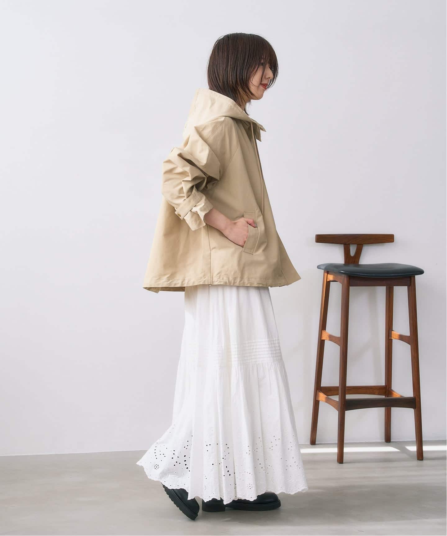 3.5cmトラックソールフィットショートブーツ　Lサイズ 追加6》3.5cmトラックソールフィットショートブーツ（ブーティ