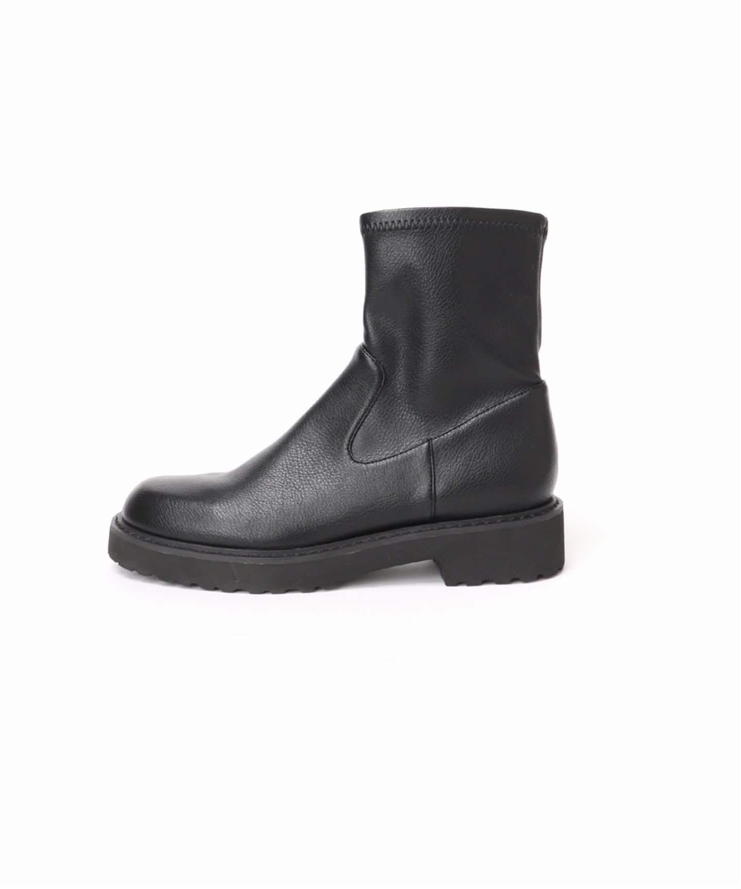 追加6》3.5cmトラックソールフィットショートブーツ（ブーティ