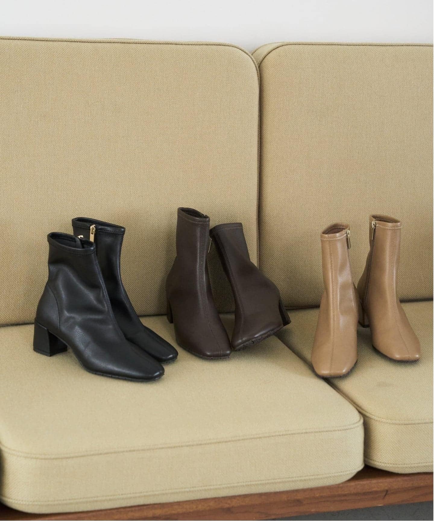 スクエアフィットショートブーツ 追加》5cmスクエアフィットショートブーツ | ルタロン(LE TALON