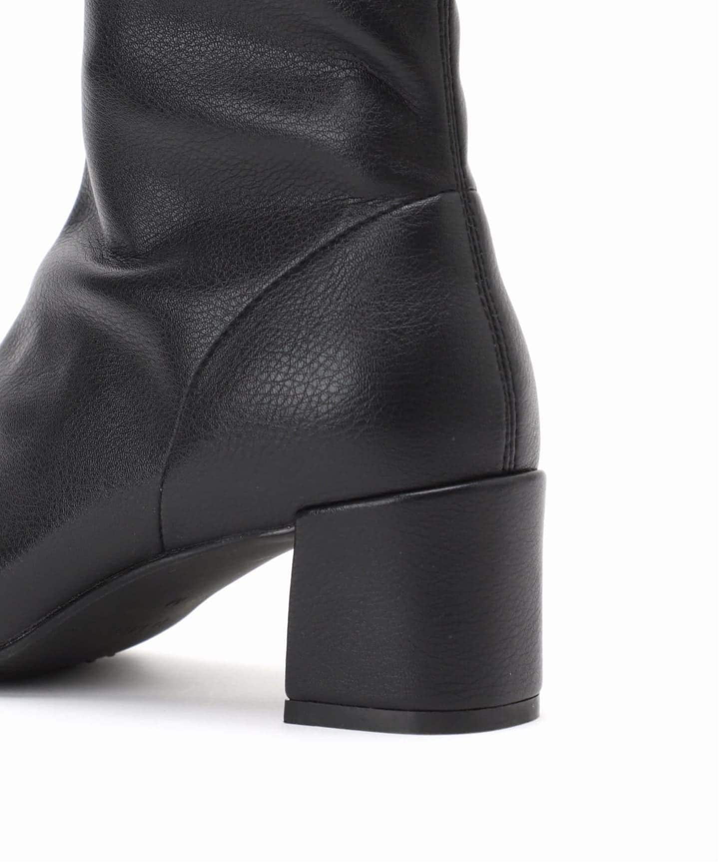 追加予約3》5cmスクエアフィットショートブーツ（ブーティ・ショート