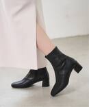 《追加予約2》5cmスクエアフィットショートブーツ