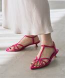 《追加予約》3.5cmナローストラップサンダル