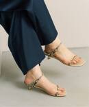 《予約》3.5cmWストラップサンダル