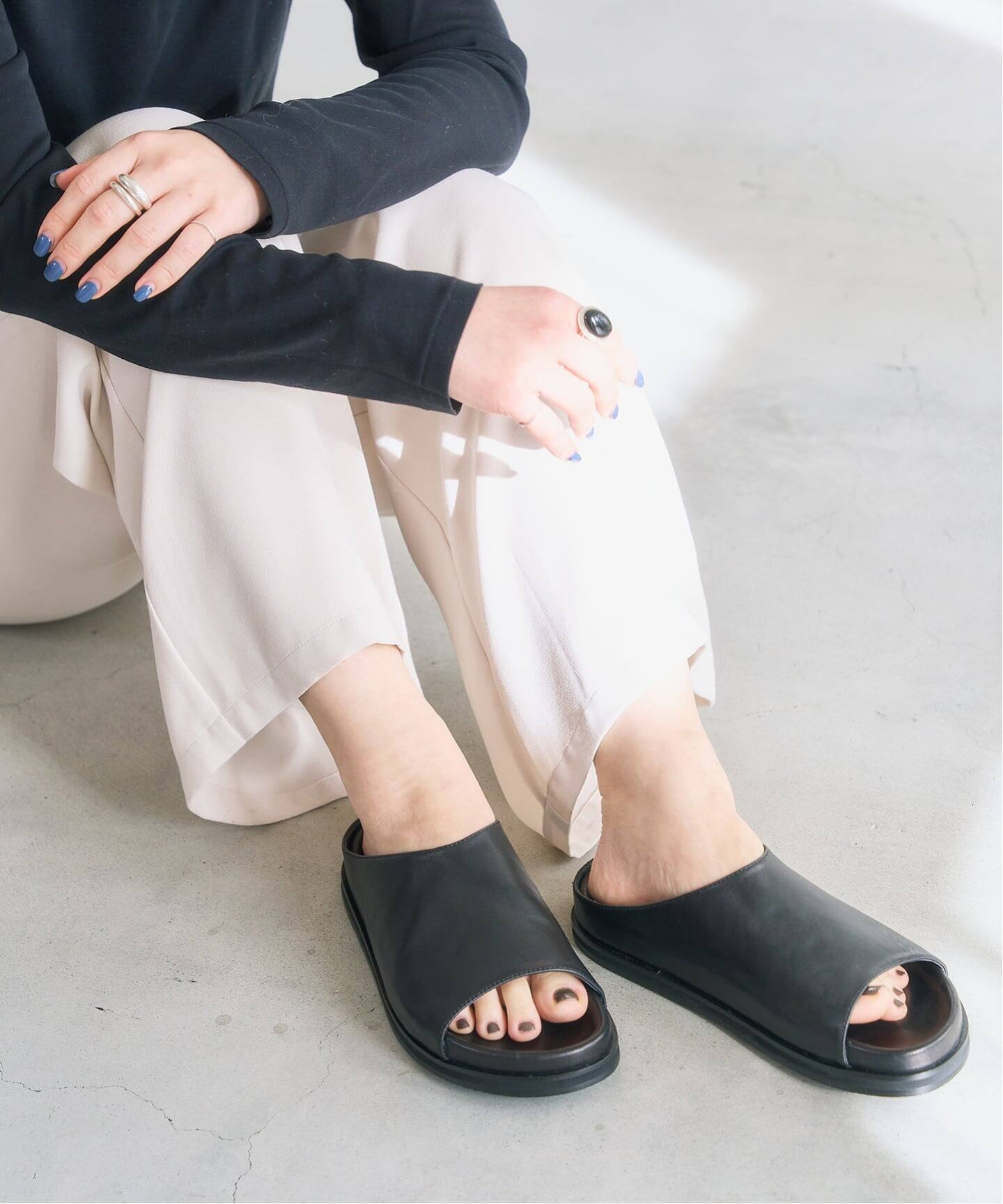 レザーハイバンプクロッグ（サンダル）｜LE TALON（ル タロン）の通販