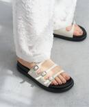 トリプルベルトスライダーサンダル