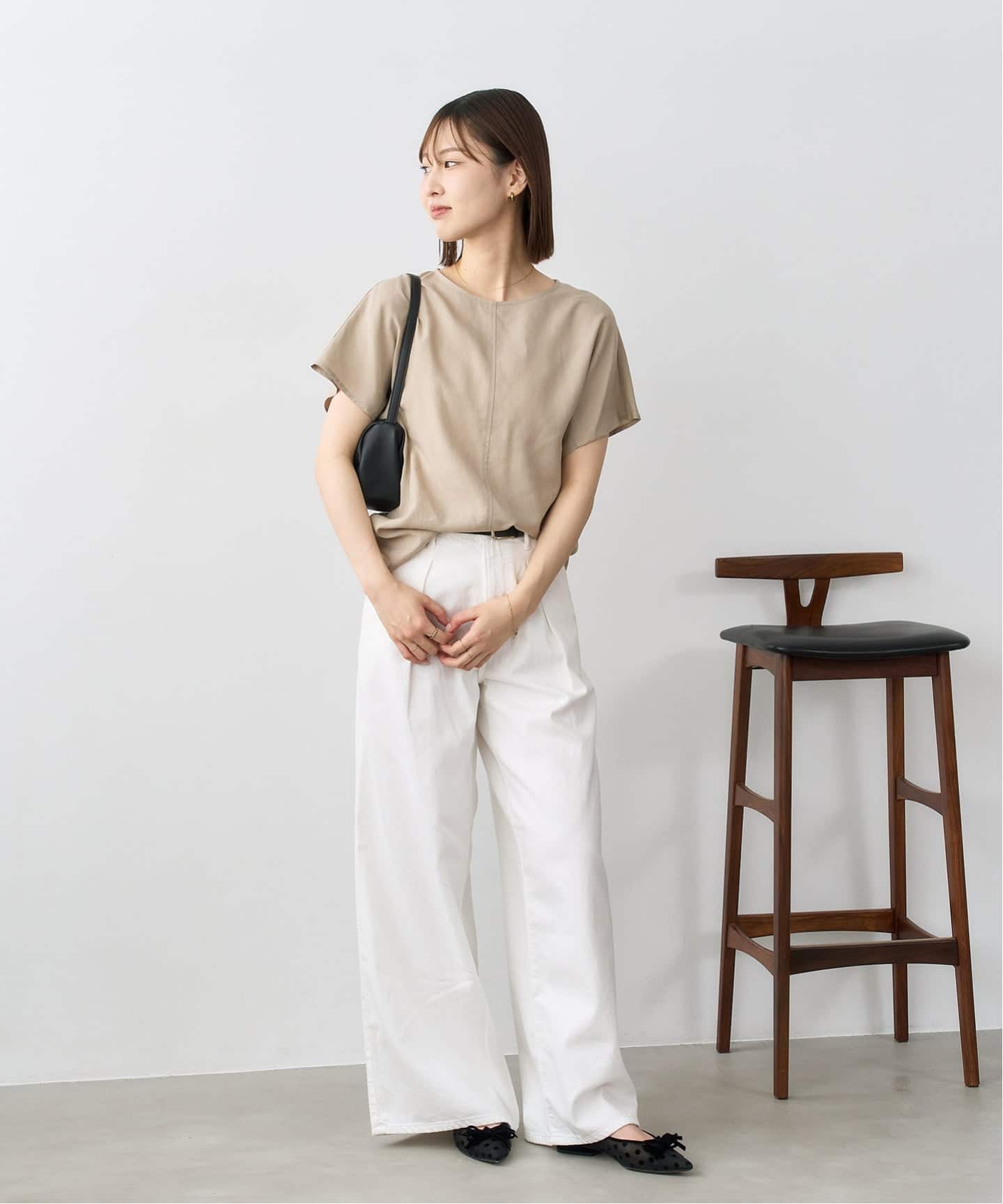 追加》ポインテッドチュールメニーリボンフラット（フラットシューズ