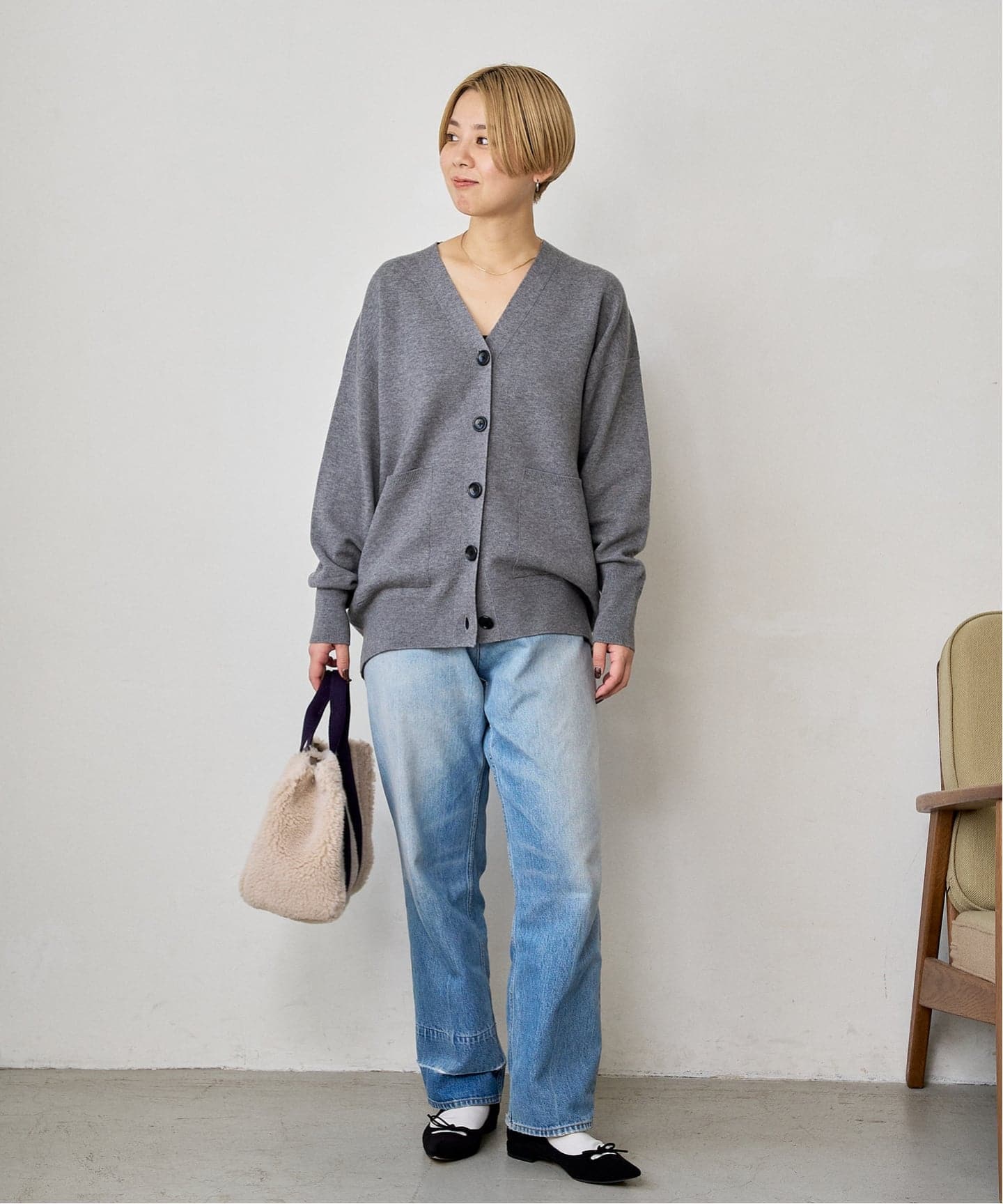 WEB限定/追加予約》ポインテッドダブルリボンフラット（フラット