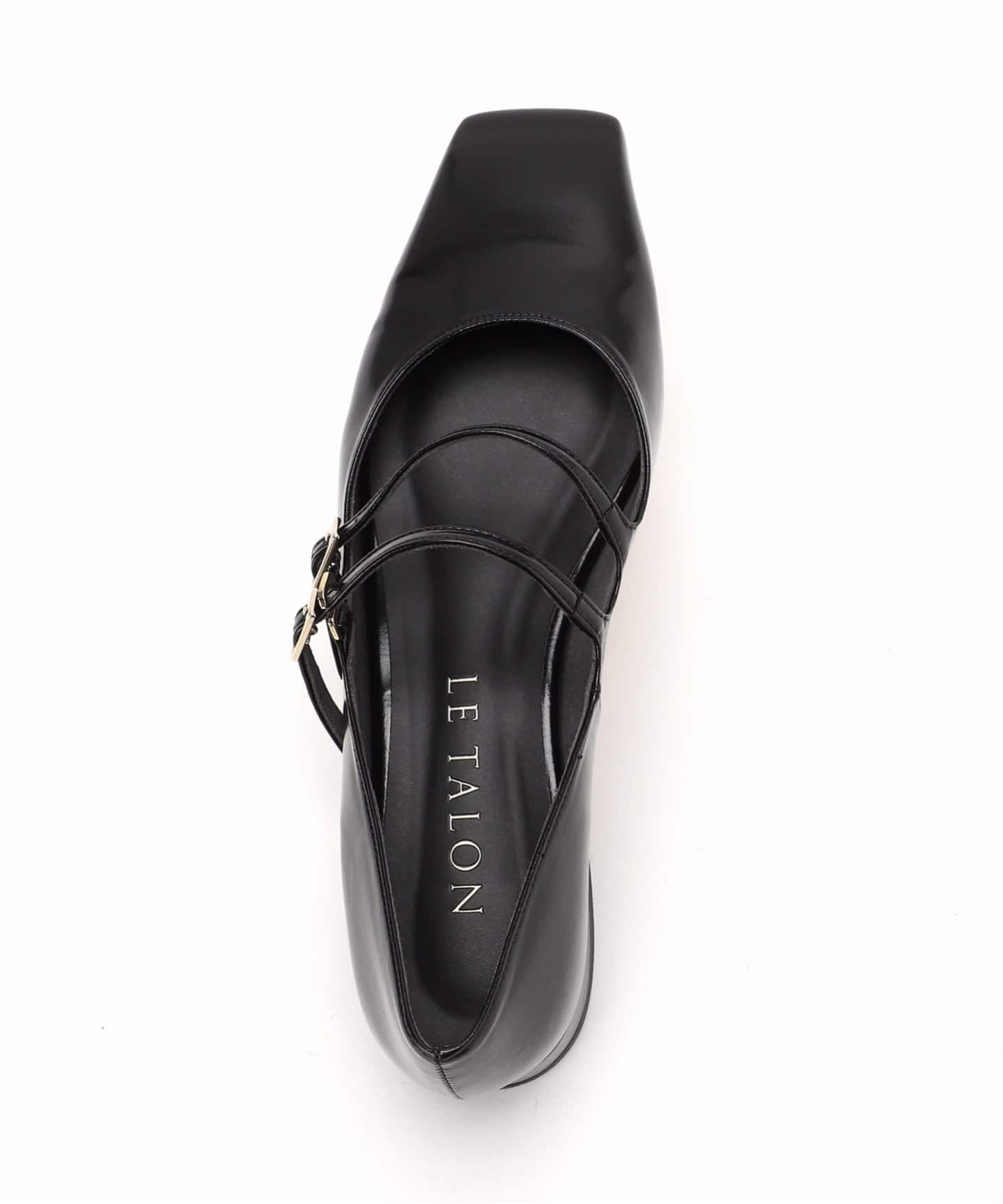 追加予約》スクエアWストラップメリージェーン（パンプス）｜LE TALON