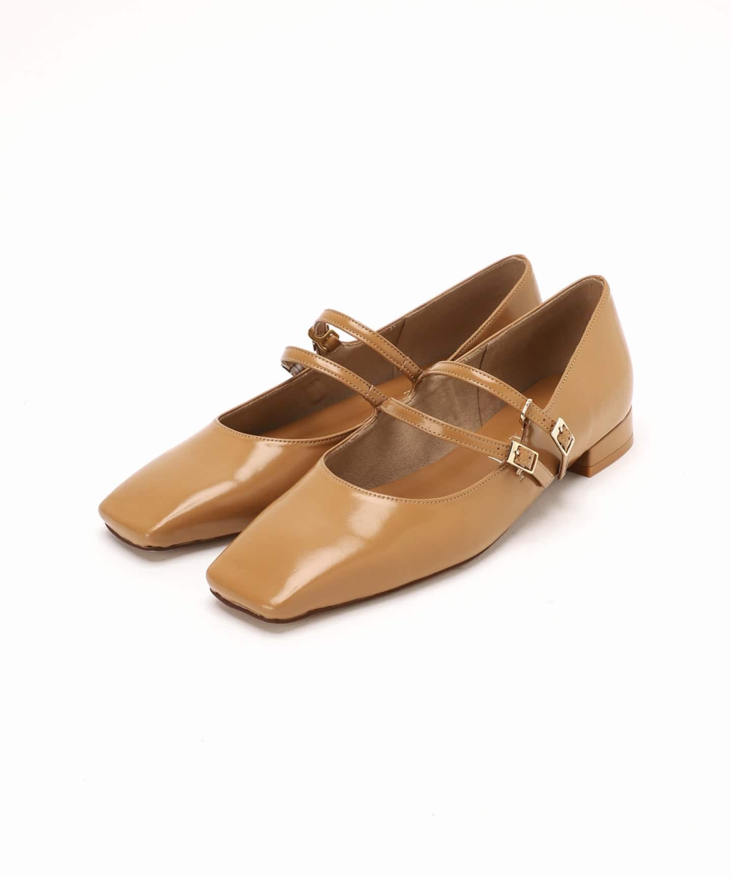 追加予約》スクエアWストラップメリージェーン（パンプス）｜LE TALON