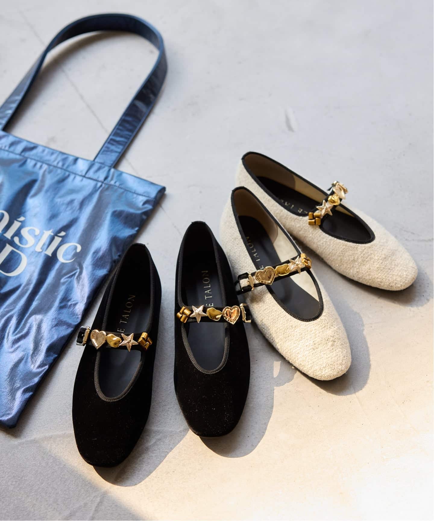 ルタロン（LE TALON）/チャームストラップメリージェーン チャームストラップメリージェーン（フラットシューズ）｜LE TALON（ル