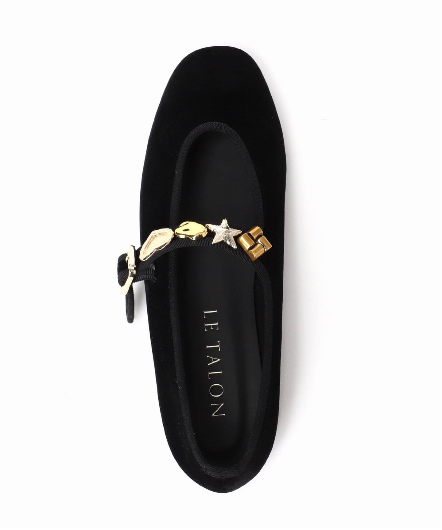 チャームストラップメリージェーン（フラットシューズ）｜LE TALON（ル