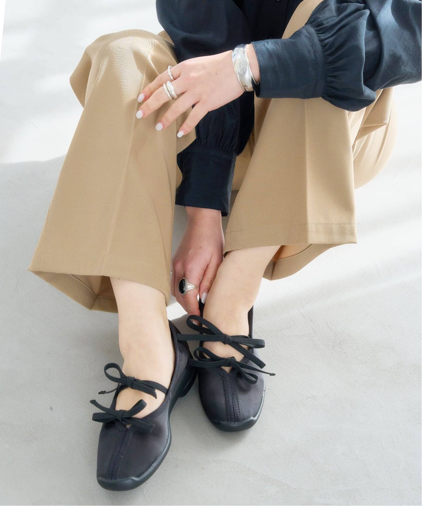 追加》Lダブルリボンバレリーナ（スニーカー）｜LE TALON（ル タロン