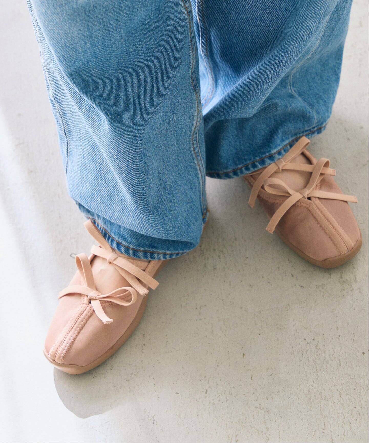 追加予約》Lダブルリボンバレリーナ（スニーカー）｜LE TALON（ル