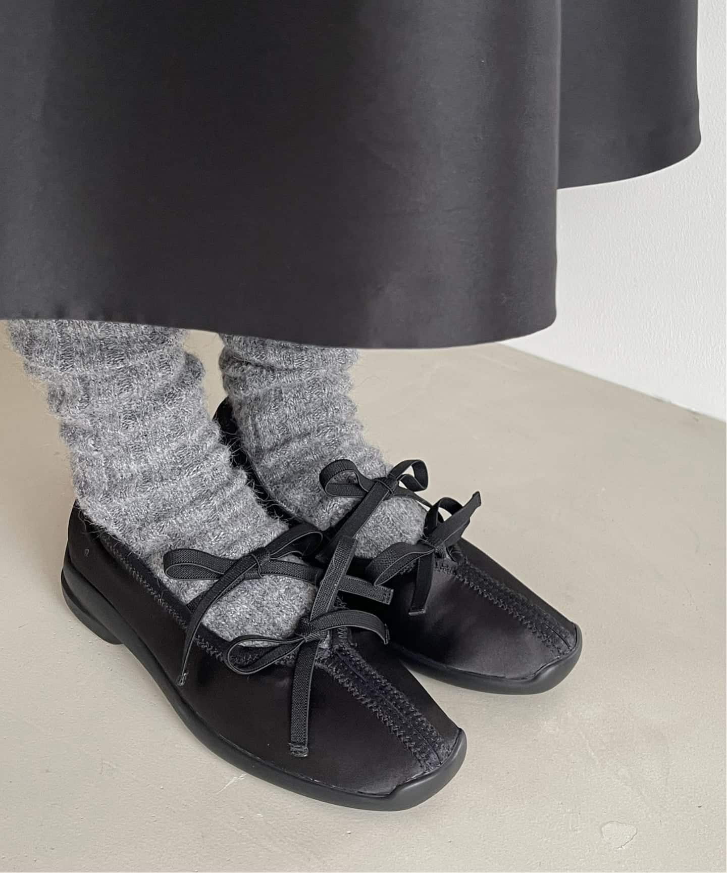 追加》Lダブルリボンバレリーナ（スニーカー）｜LE TALON（ル タロン