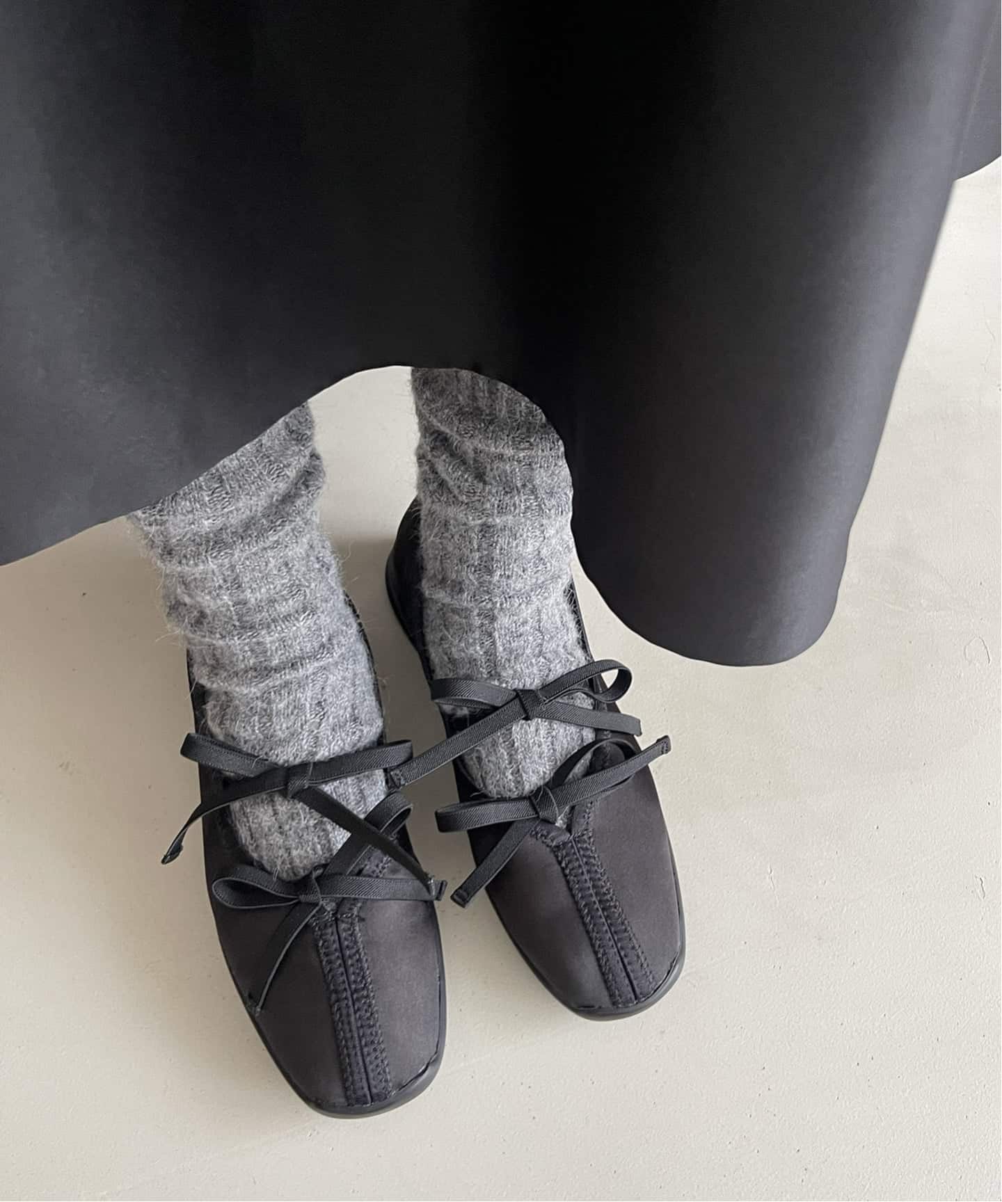 追加》Lダブルリボンバレリーナ（スニーカー）｜LE TALON（ル タロン