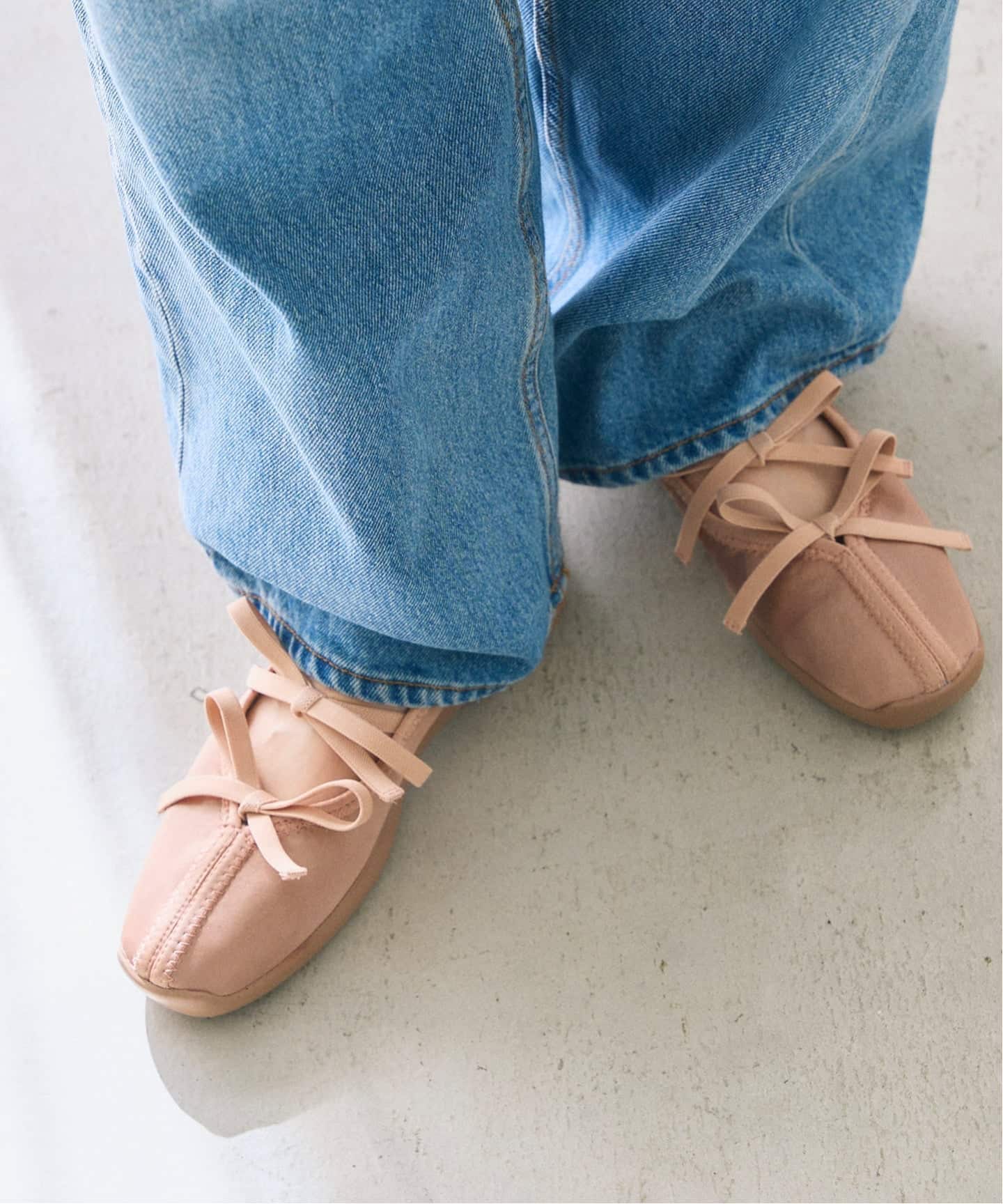 追加》Lダブルリボンバレリーナ（スニーカー）｜LE TALON（ル タロン