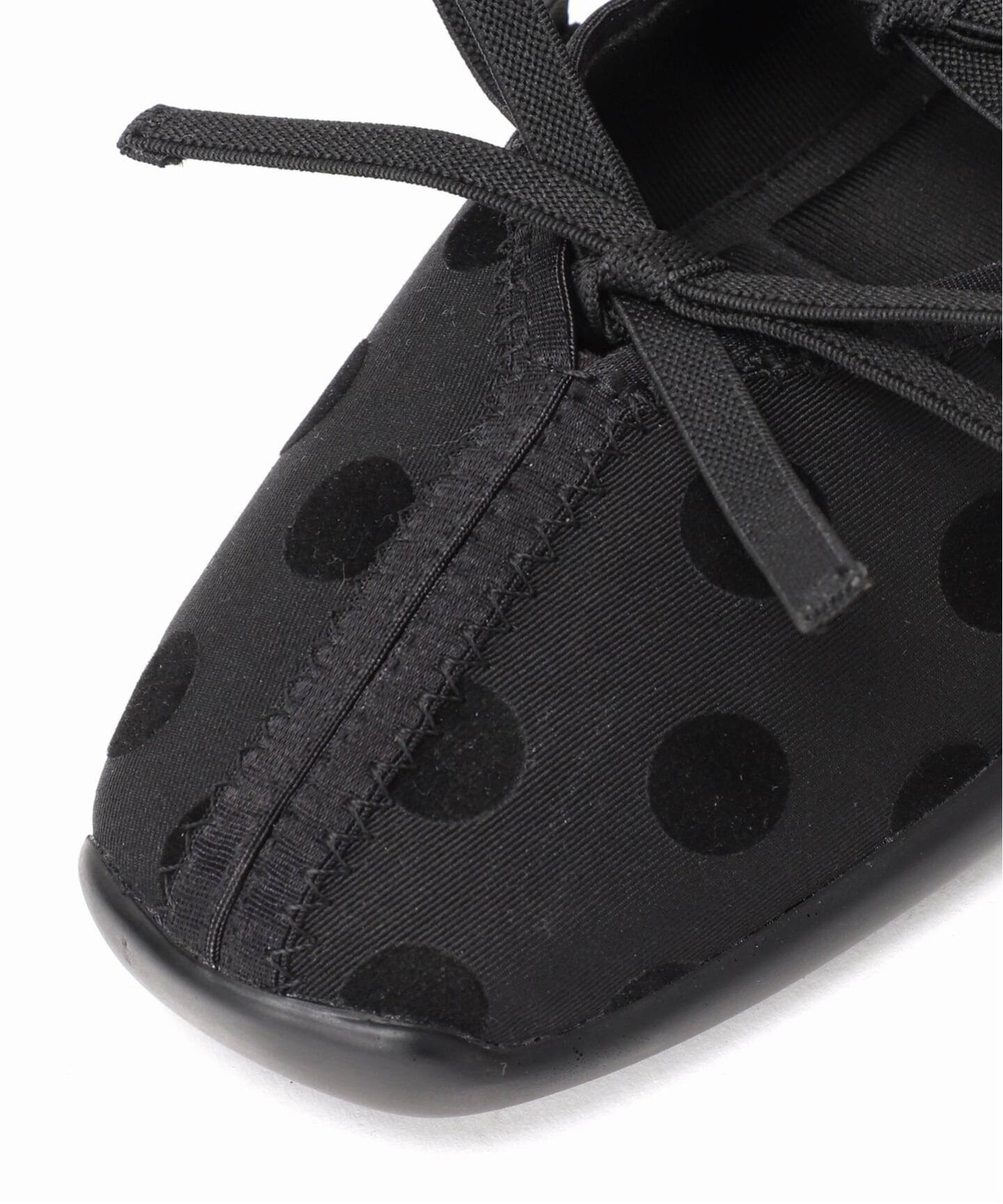 LE TALON ダブルリボンバレリーナ ブラック24cm 追加》Lダブルリボンバレリーナ | ルタロン(LE TALON) | マルイウェブ