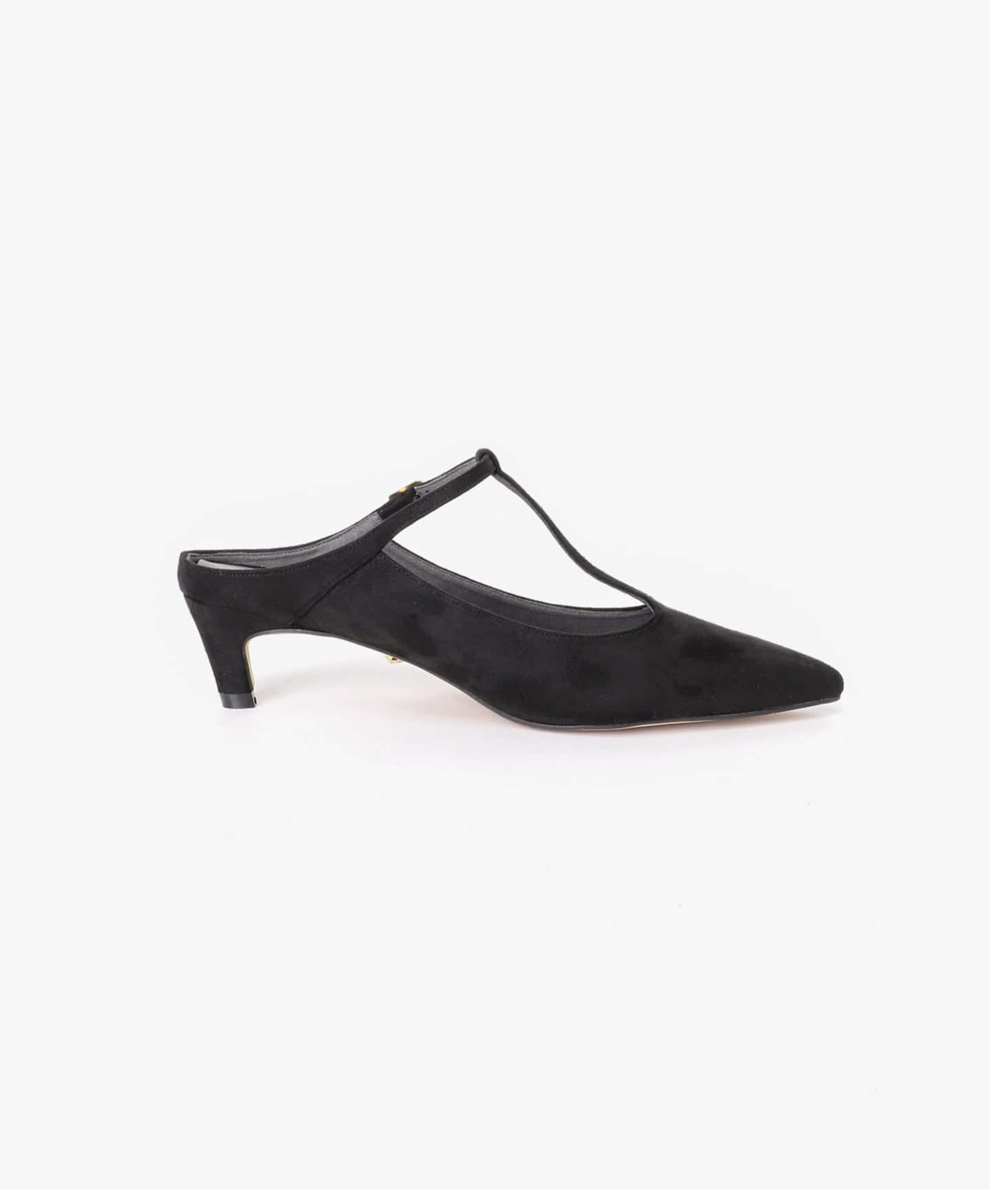 WEB+一部店舗限定》GRISE4.5cmポインテッドTストラップミュール