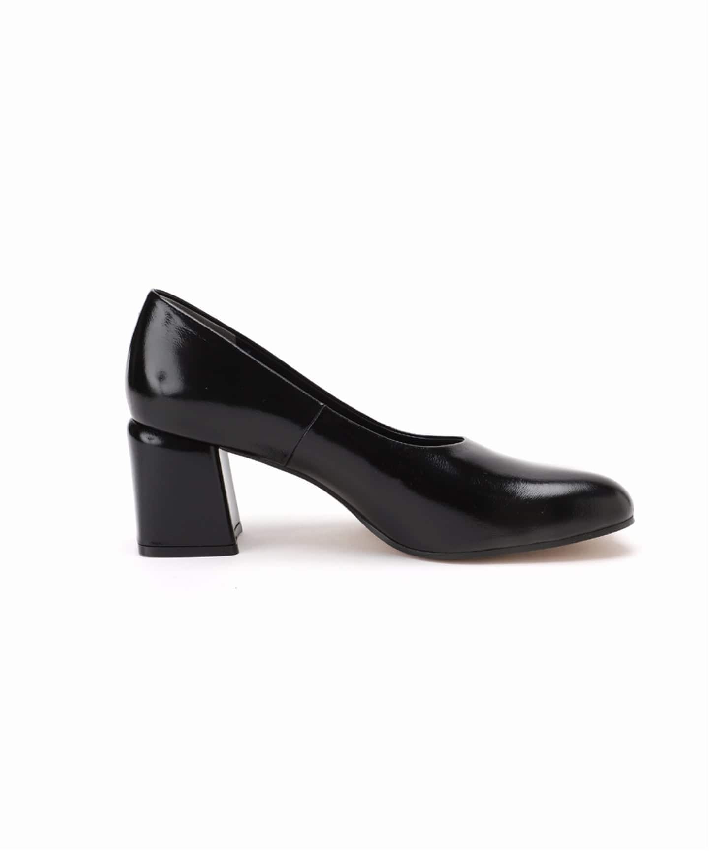 GRISE6.5cmレザーCURVYパンプス ブラック 24 GRISE6.5cmレザーCURVYパンプス（パンプス）｜GRISE（グリーズ）の通販