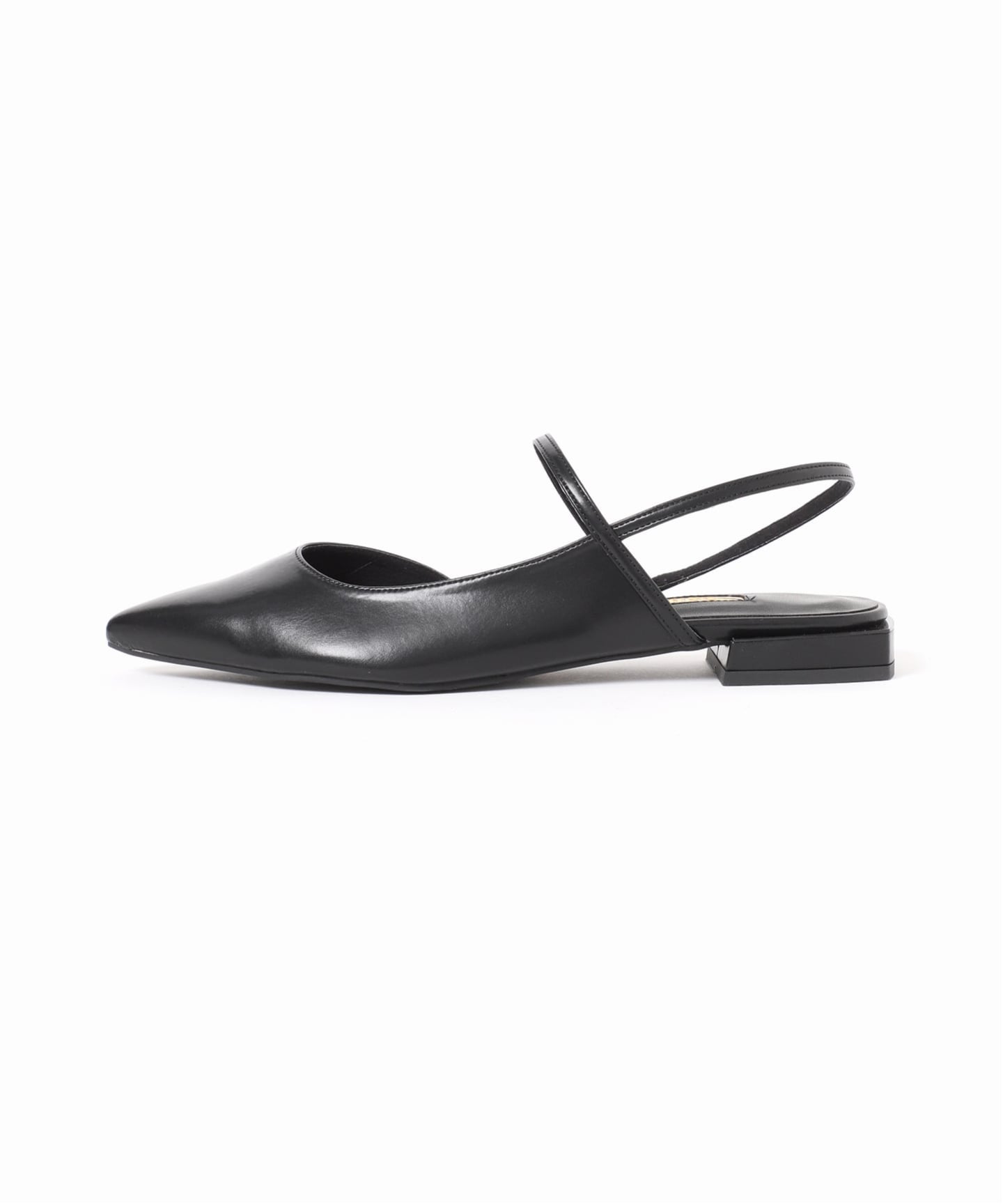 追加/WEB+一部店舗限定》GRISEポインテッドストラップスリングバック