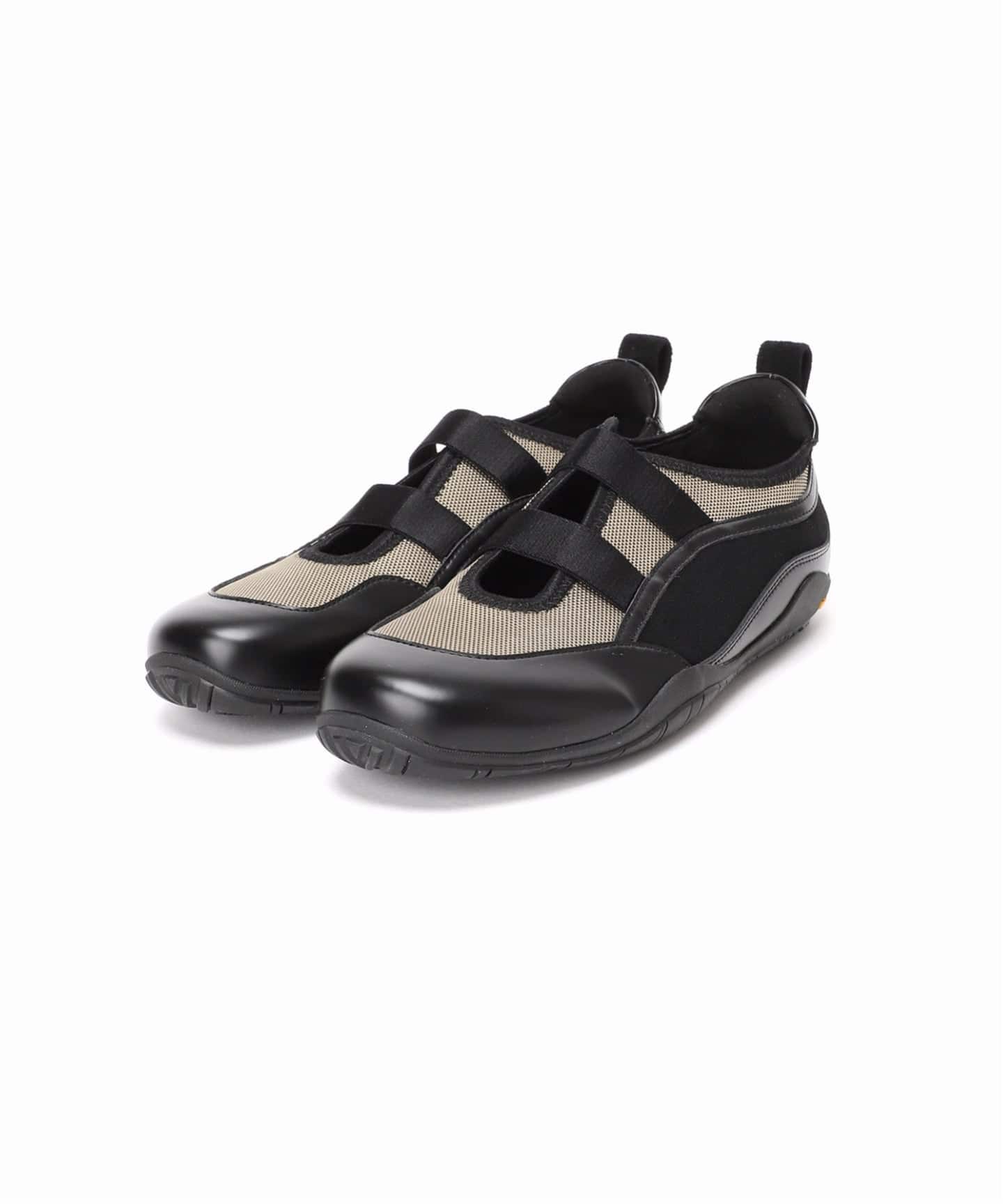GRISE VIBRAM ダブルストラップバレリーナ（スニーカー）｜LE TALON