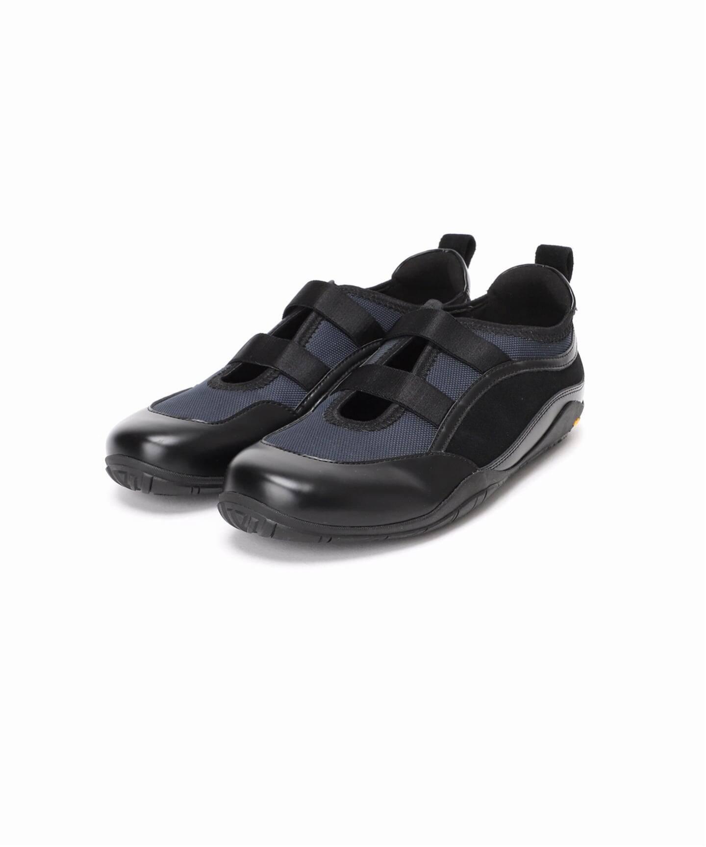 GRISE VIBRAM ダブルストラップバレリーナ（スニーカー）｜LE TALON