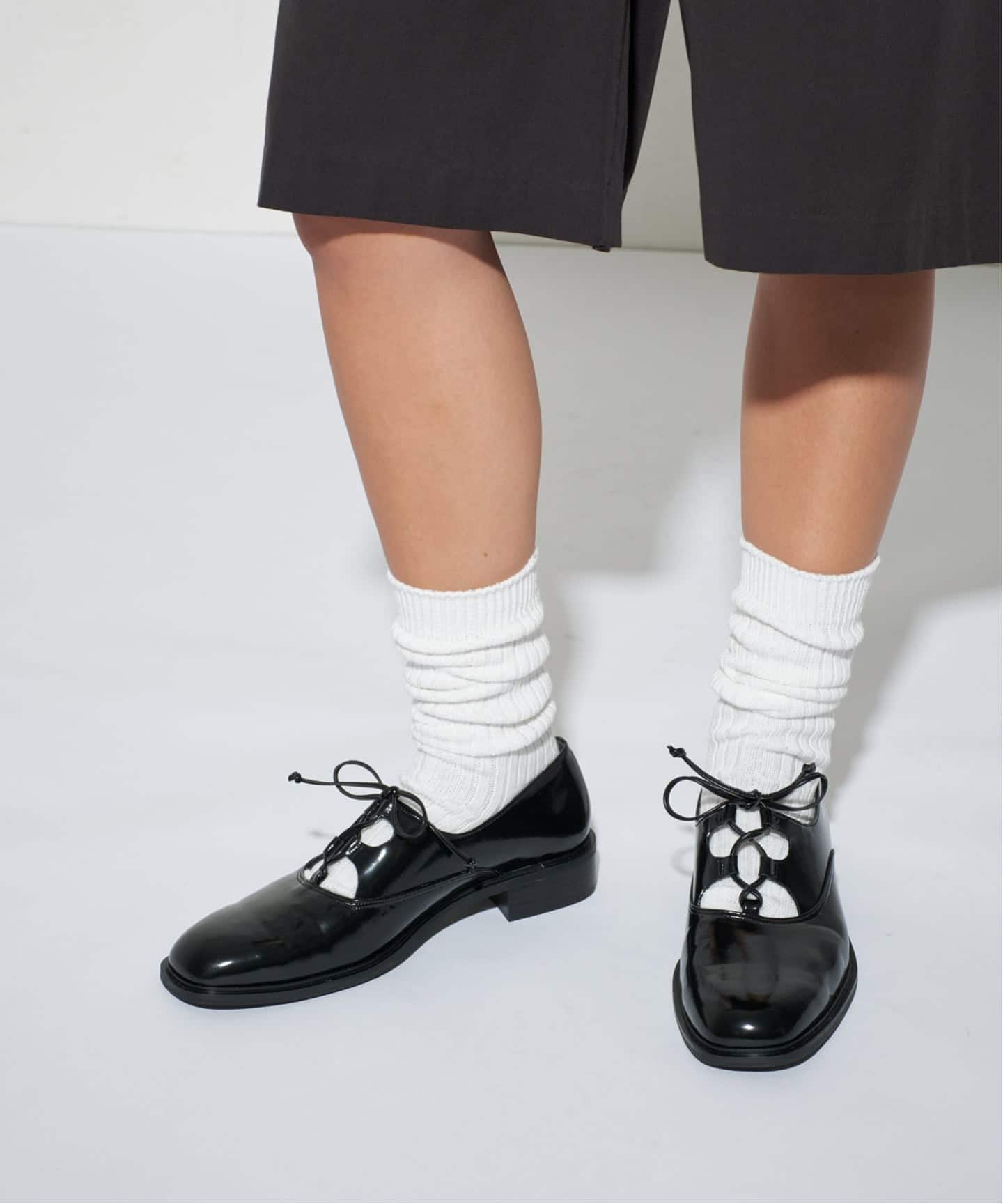 ★なかっち★【新品】GRISE ルタロン 予約 / WEB+一部店舗限定》GRISEレースアップマニッシュ（フラット