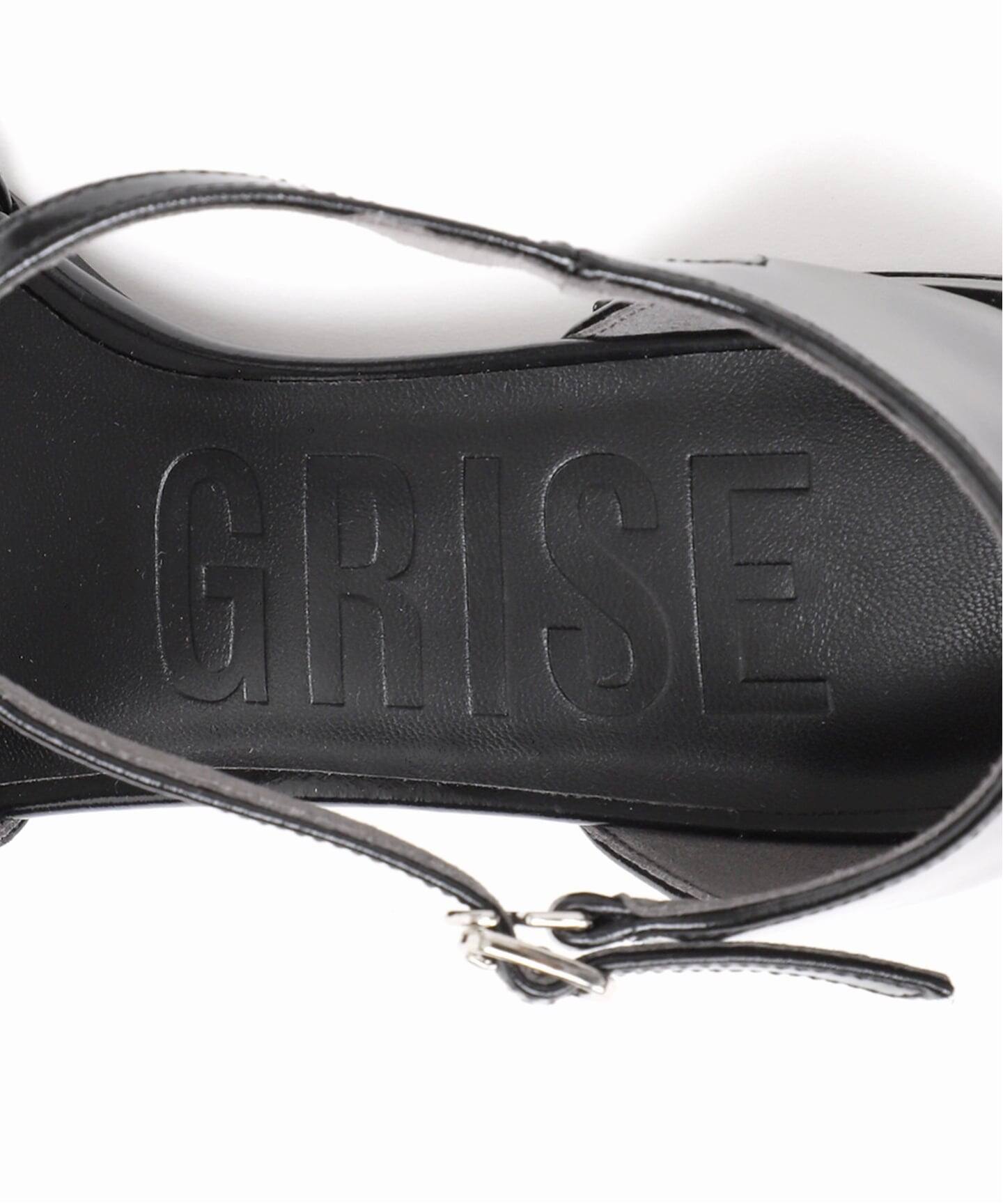 WEB+一部店舗限定》GRISEナロースクエアコンビTストラップセパレート