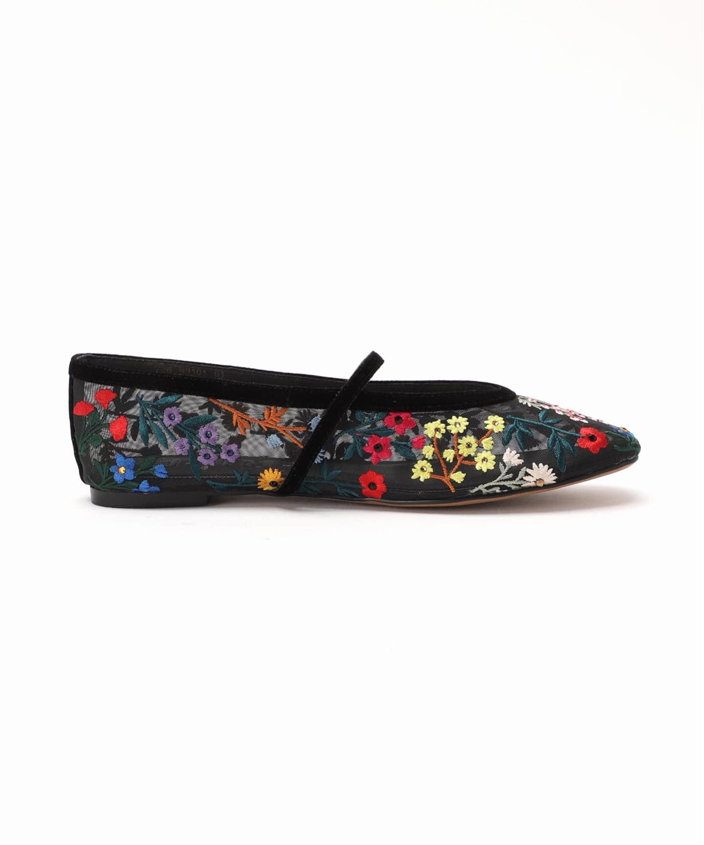 新品 GRISEシアーEMBROIDERY メリージェーン Le Talon GRISEシアーEMBROIDERY メリージェーン（フラットシューズ）｜LE TALON