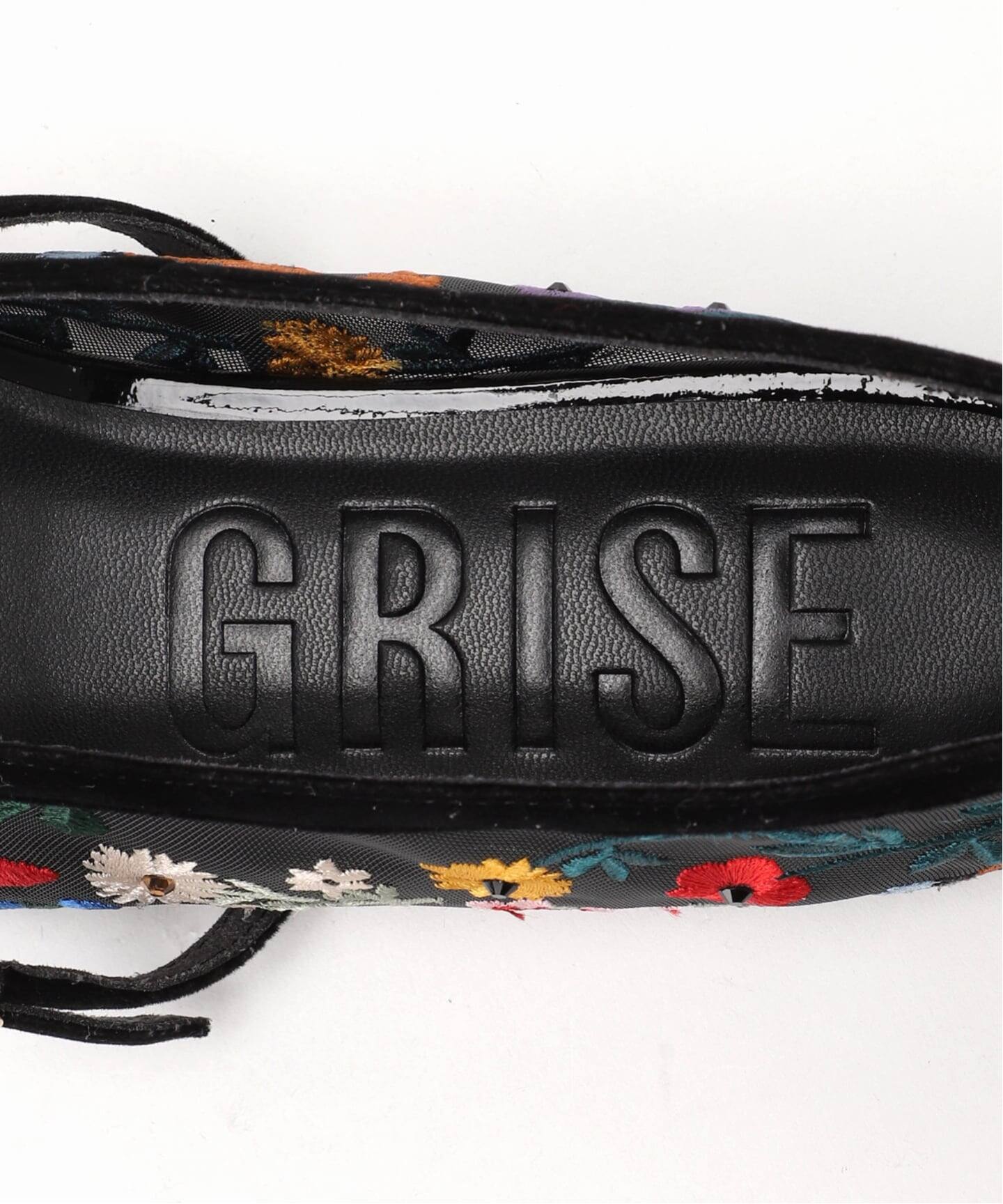 GRISEシアーEMBROIDERY メリージェーン（フラットシューズ）｜LE TALON