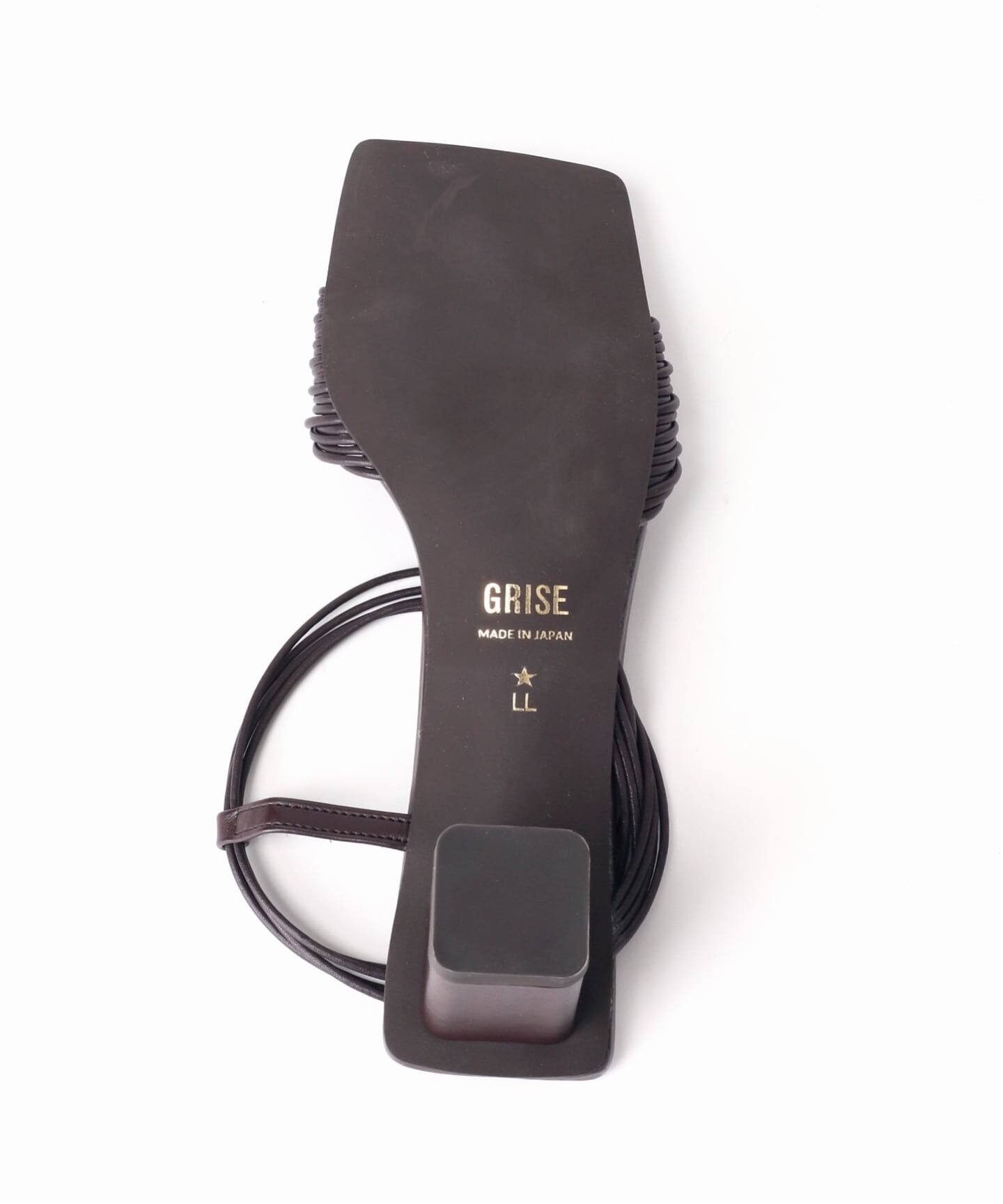 WEB+一部店舗限定》GRISE5cmマルチストラップサンダル（サンダル）｜LE