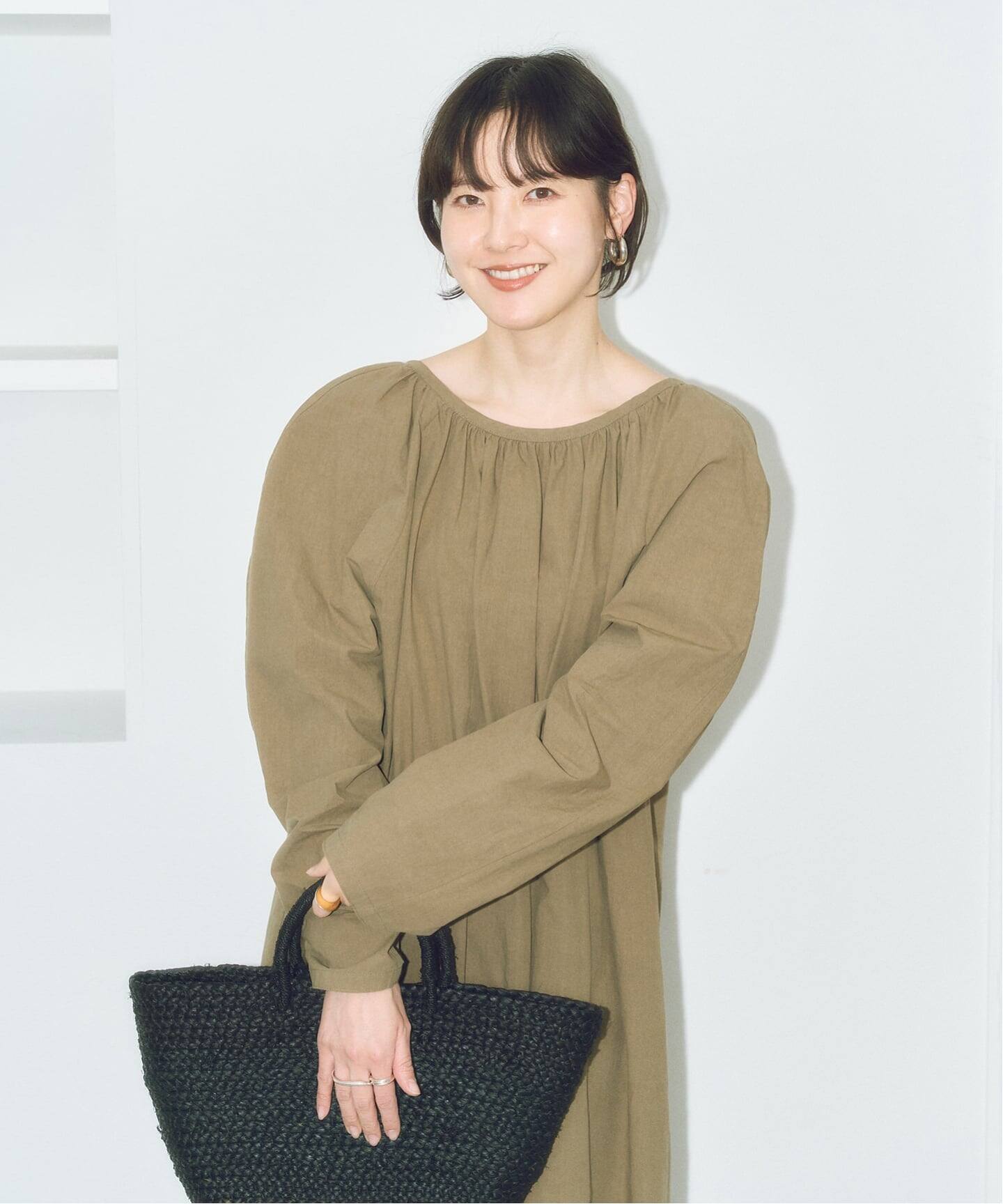 WEB+一部店舗限定》MIDORI UEEDA×GRISEナローストラップフラット