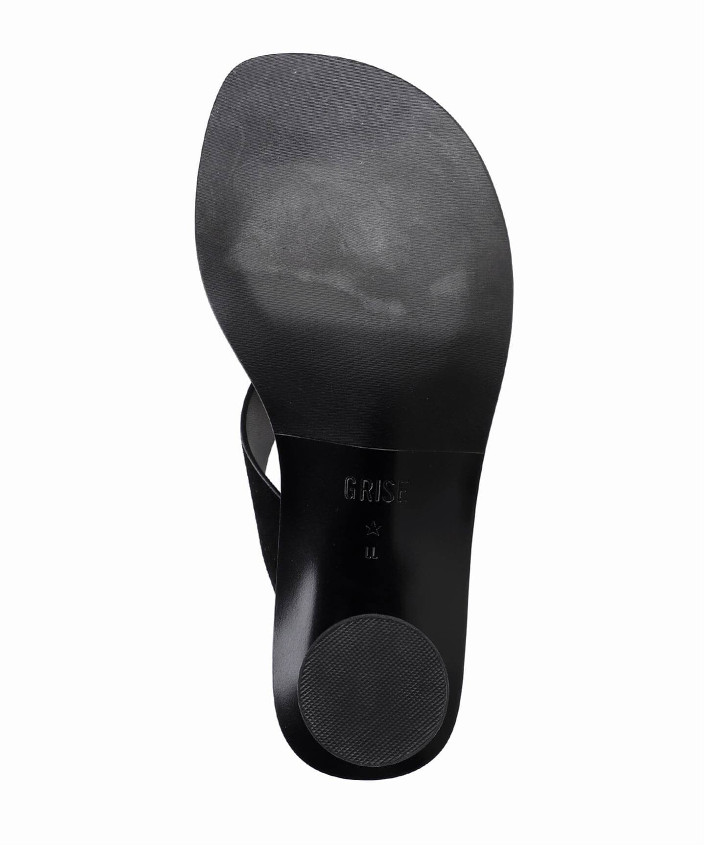 WEB+一部店舗限定》GRISE5cmレザーEDGEトングサンダル（サンダル）｜LE